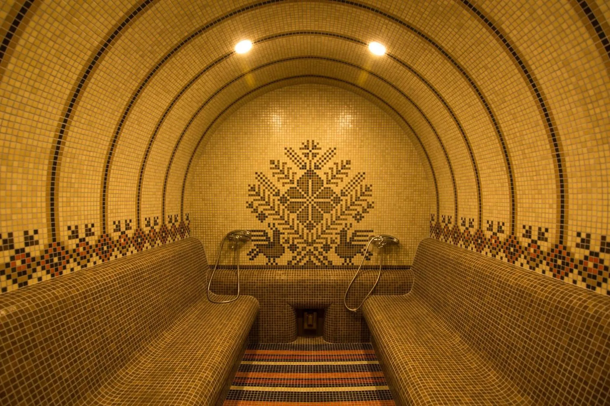 Steam room in Zaara Estate