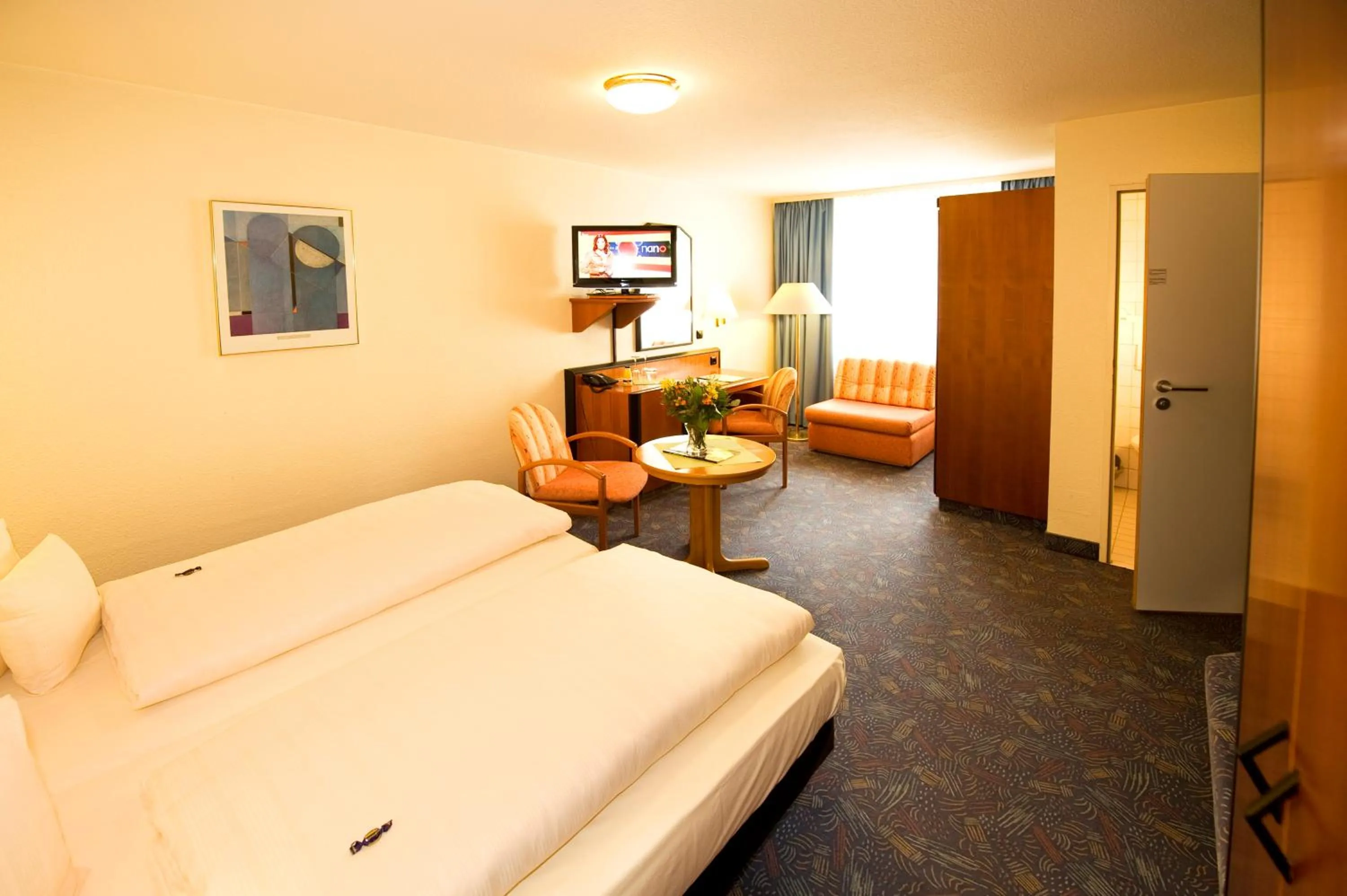 Photo of the whole room, Bed in Advantage Appartements Hotel