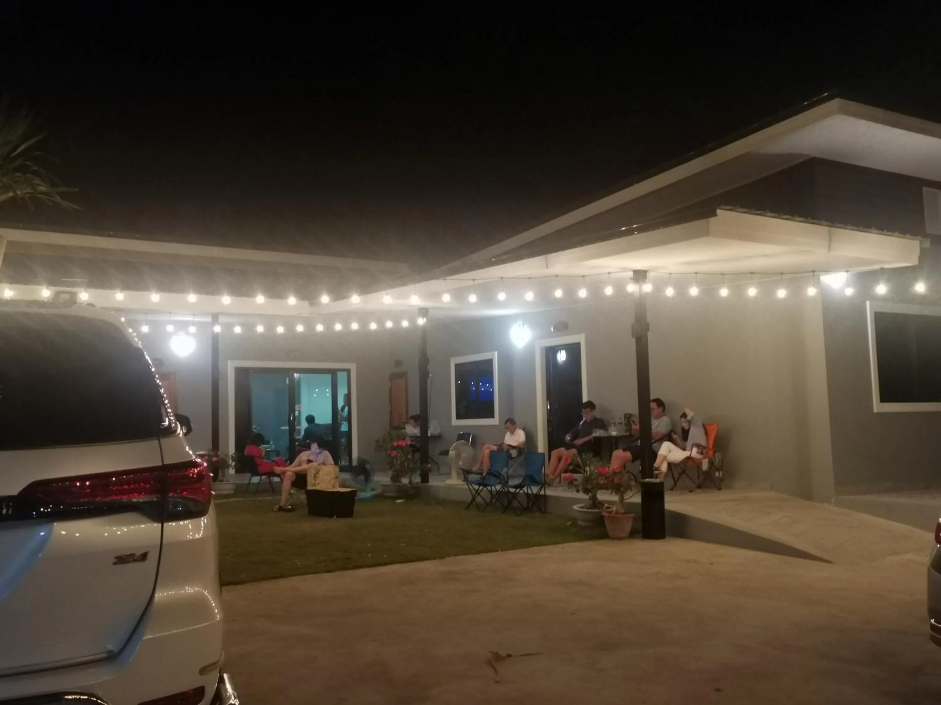 Inner courtyard view in Numhom Resort