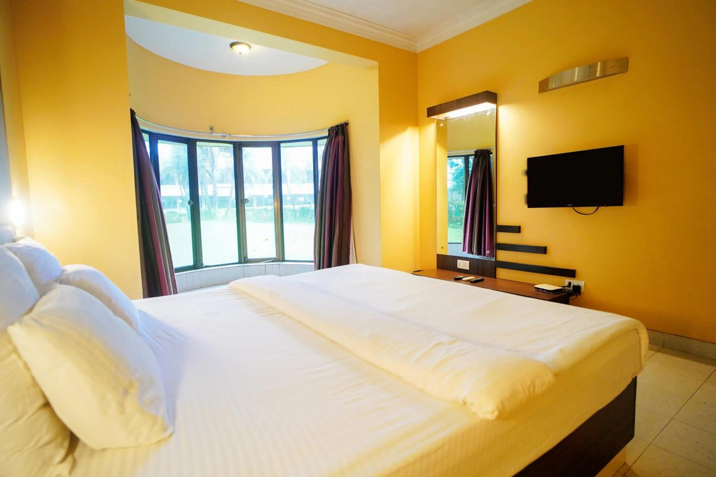 Bed in Treasure Island Resorts Lonavala