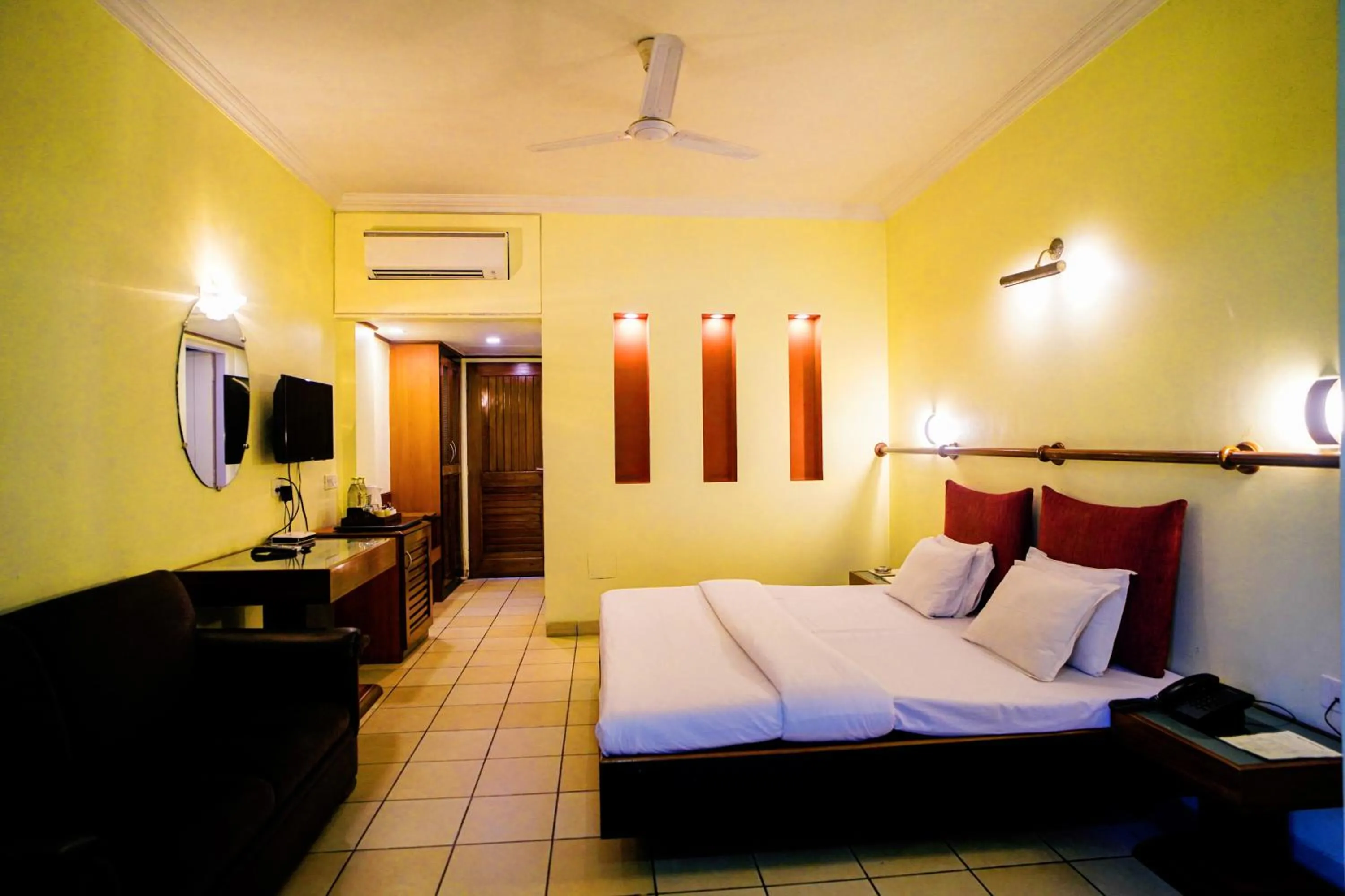 Bed in Treasure Island Resorts Lonavala