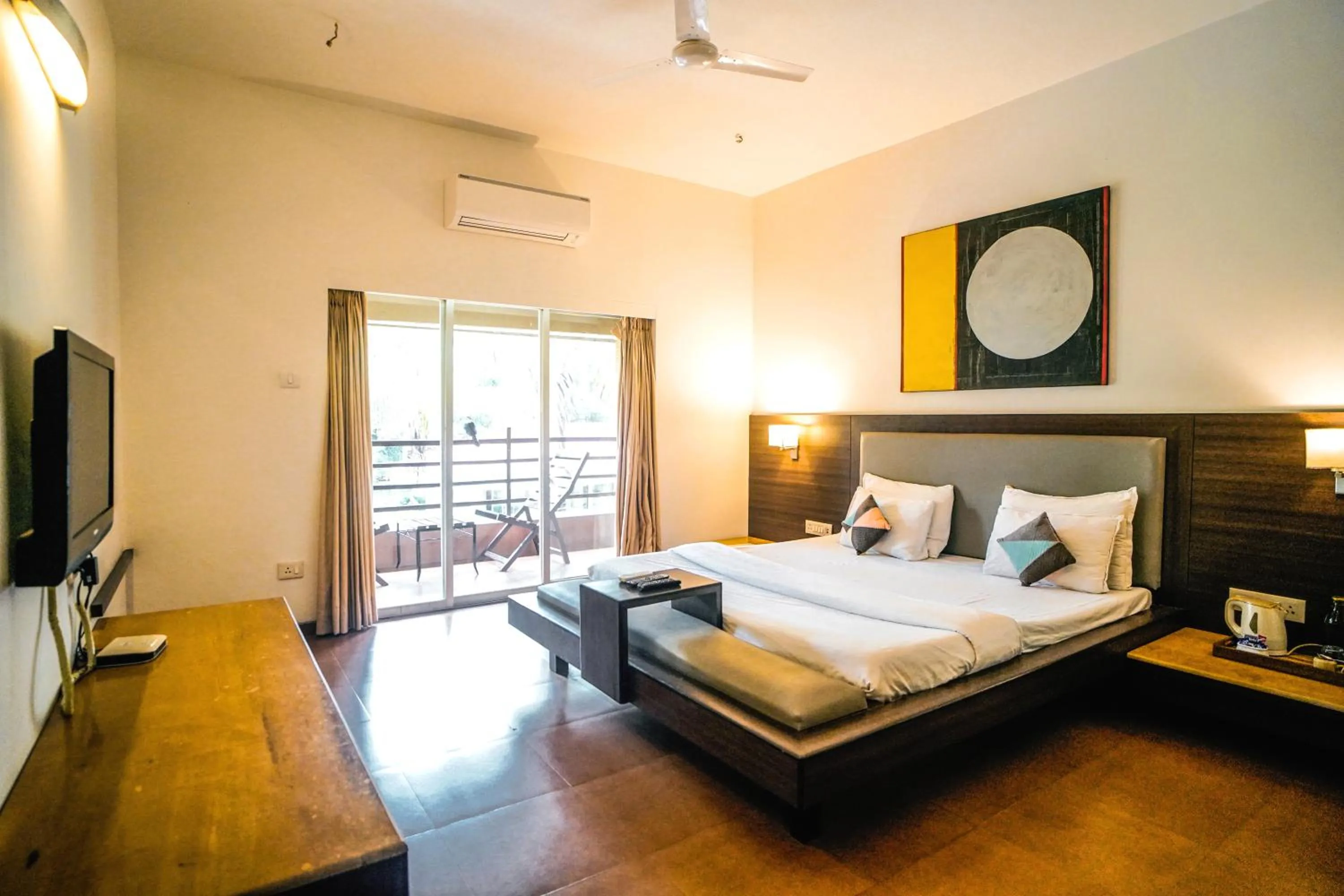 Bed in Treasure Island Resorts Lonavala