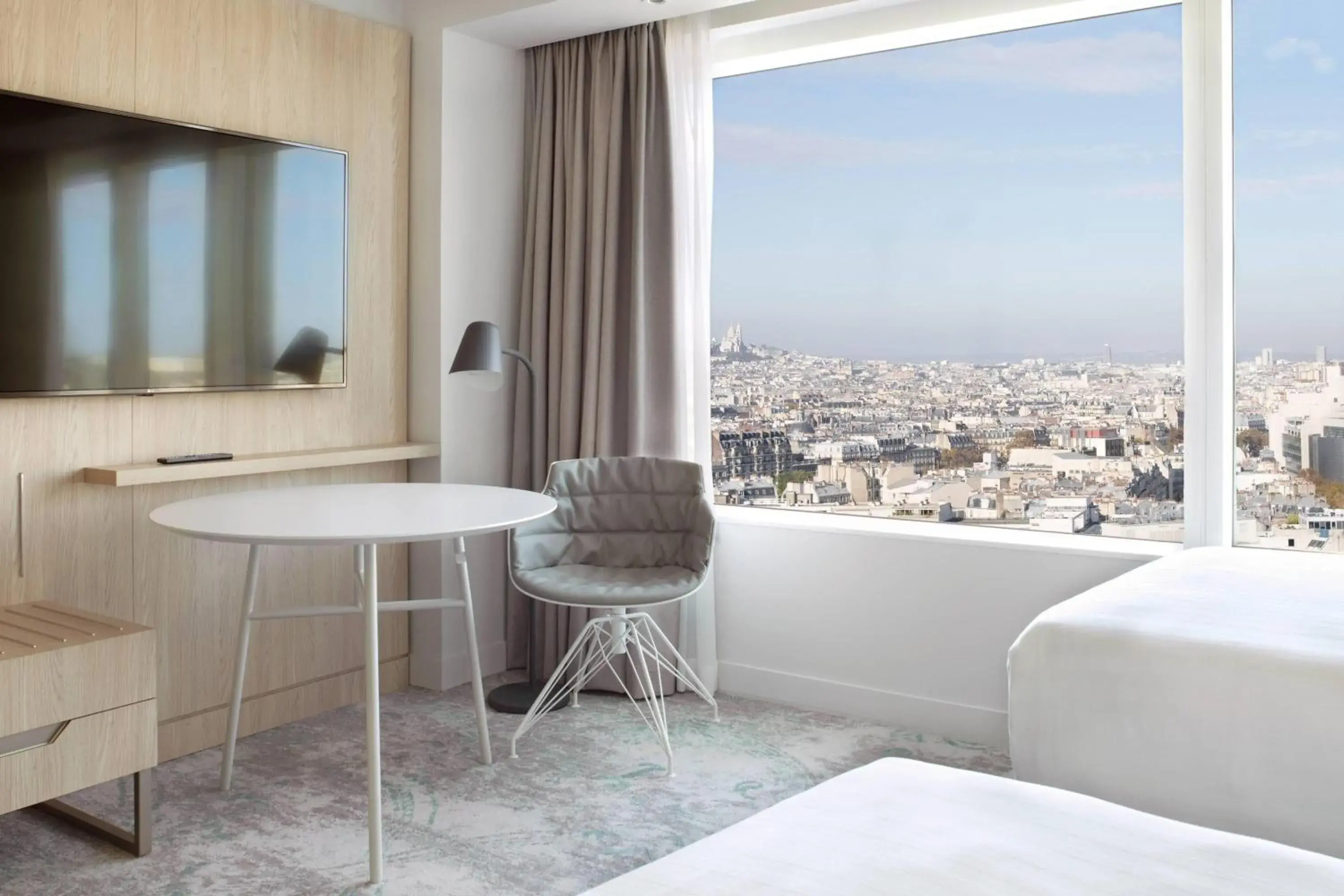 Twin Room with Sacre Coeur View in Courtyard by Marriott Paris Gare de Lyon Twin Room with Sacre Coeur View in Courtyard by Marriott Paris Gare de Lyon