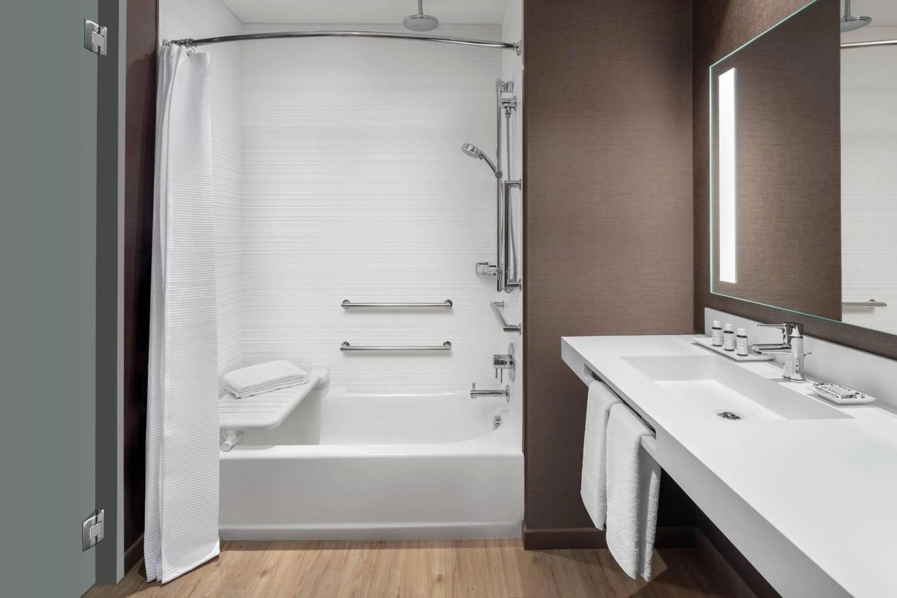 Bathroom in AC Hotel by Marriott Pittsburgh Downtown