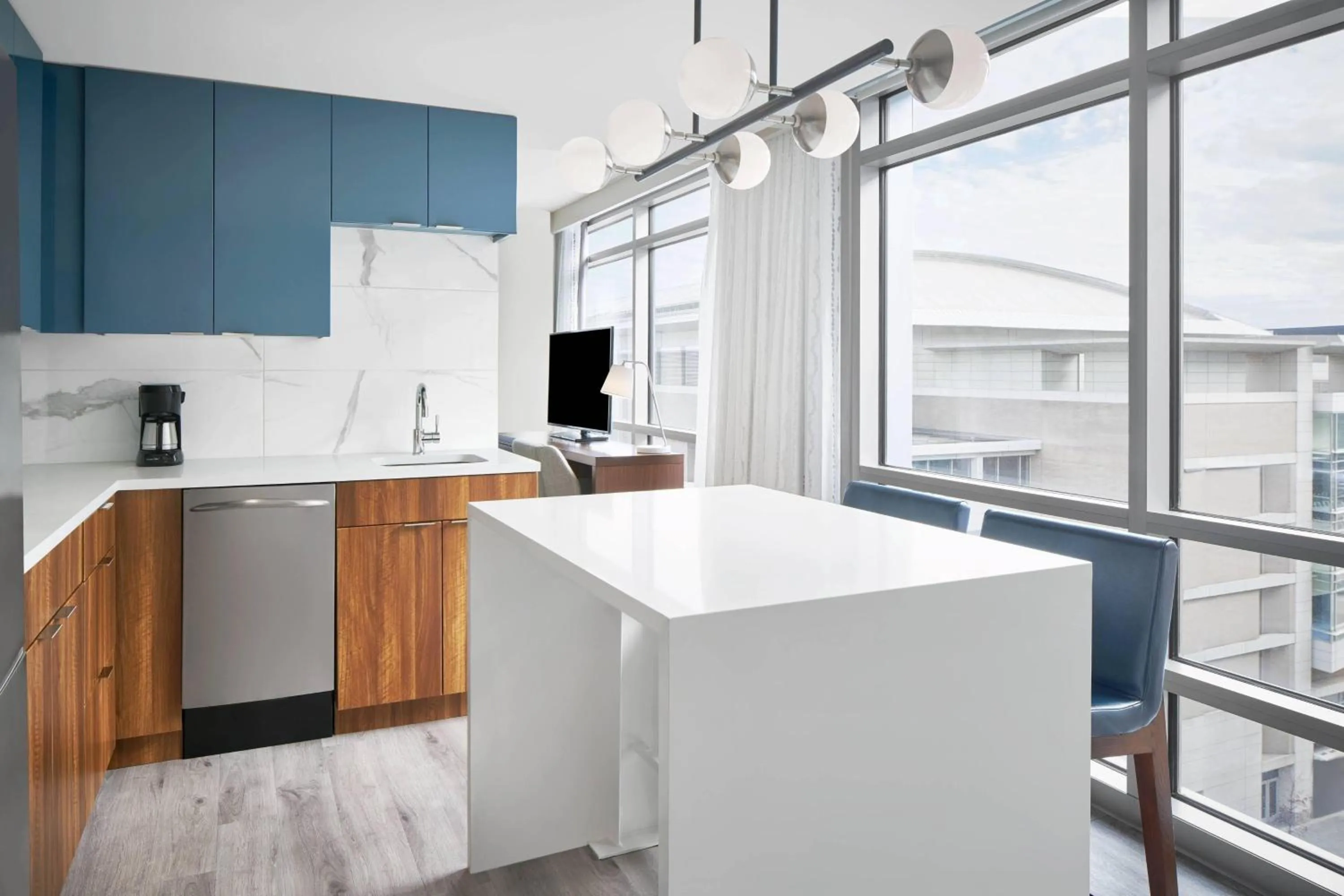 Kitchen or kitchenette in Residence Inn by Marriott Washington Downtown/Convention Center