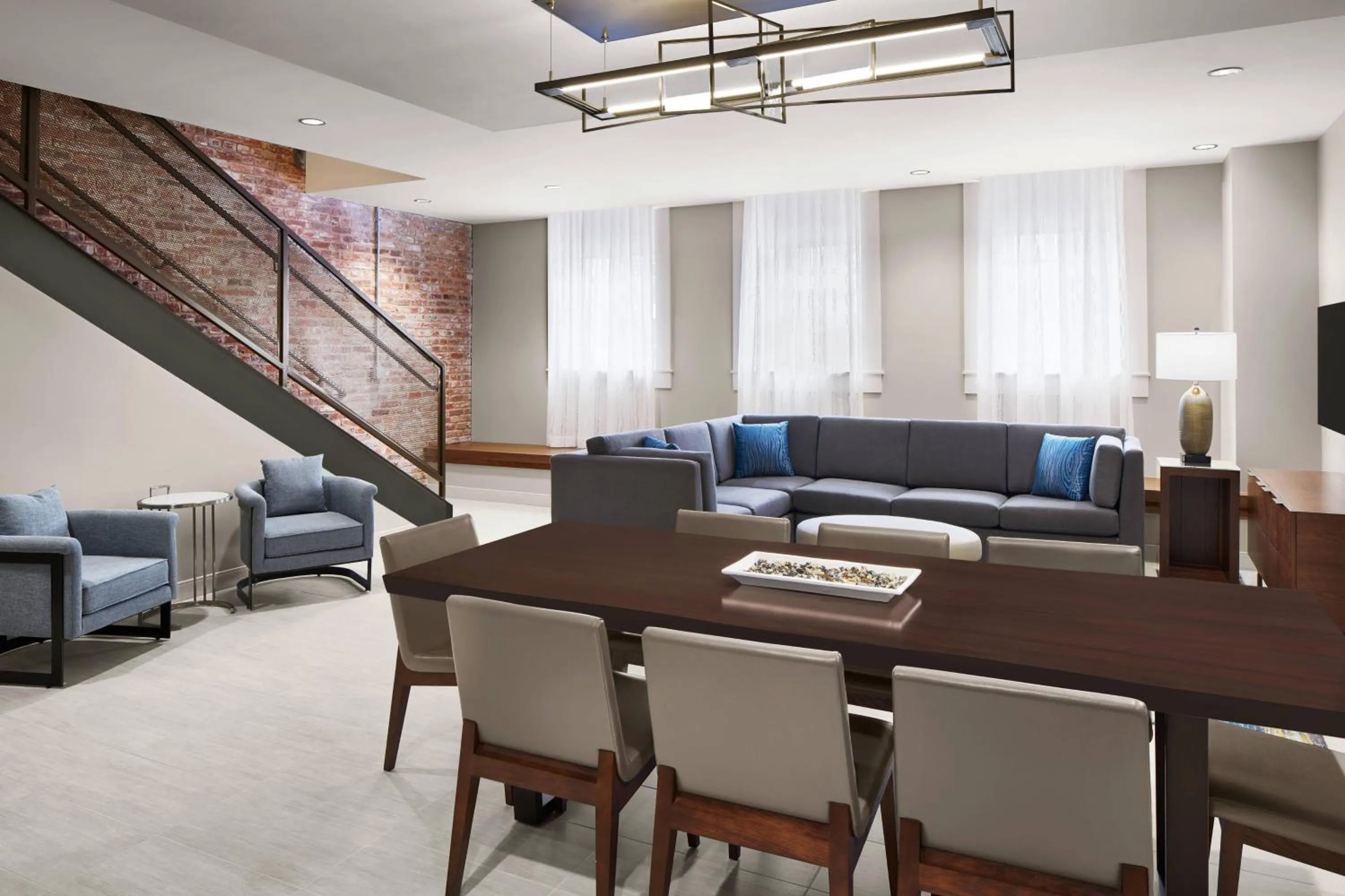 Living room in Residence Inn by Marriott Washington Downtown/Convention Center