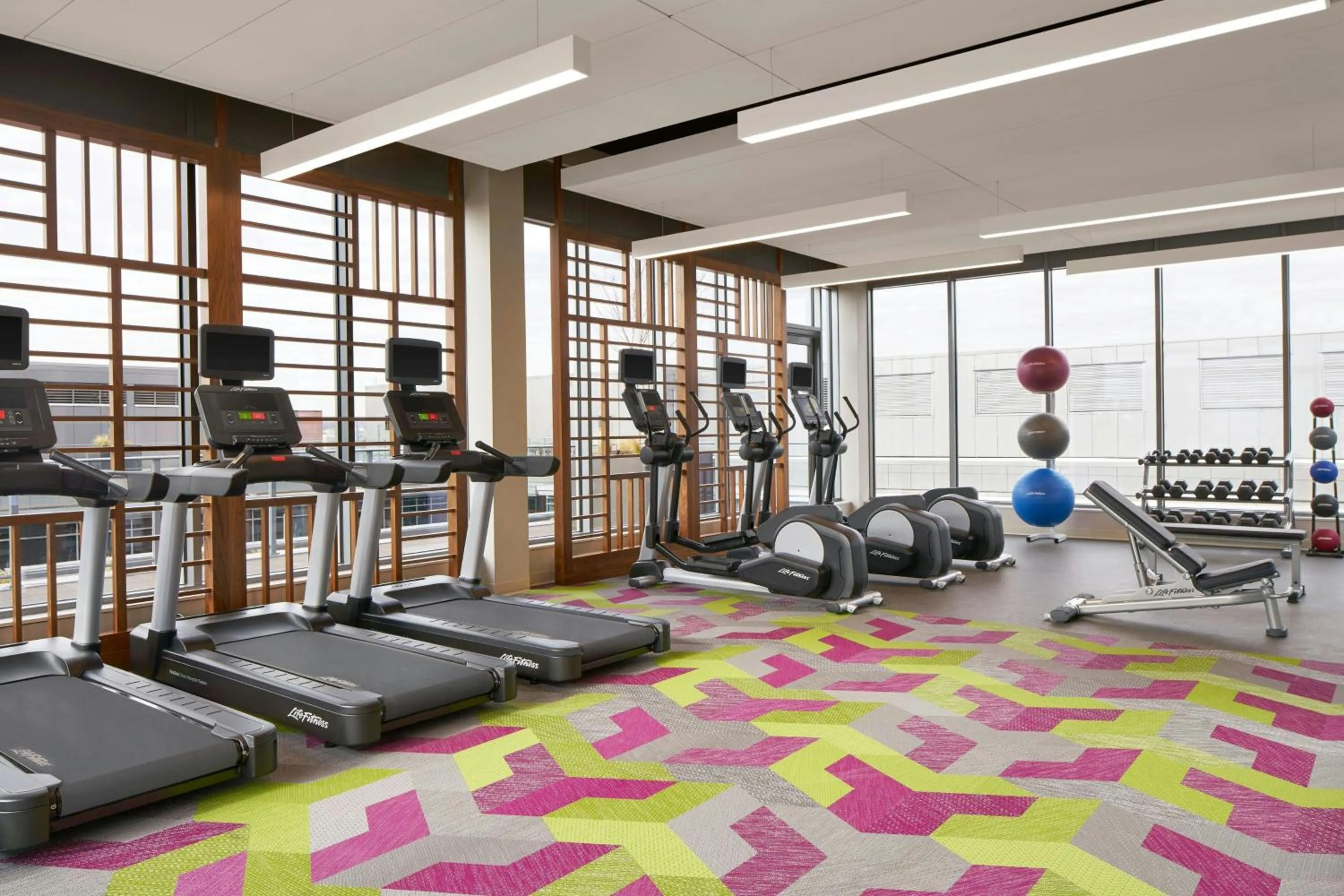 Fitness centre/facilities in Courtyard by Marriott Washington Downtown/Convention Center