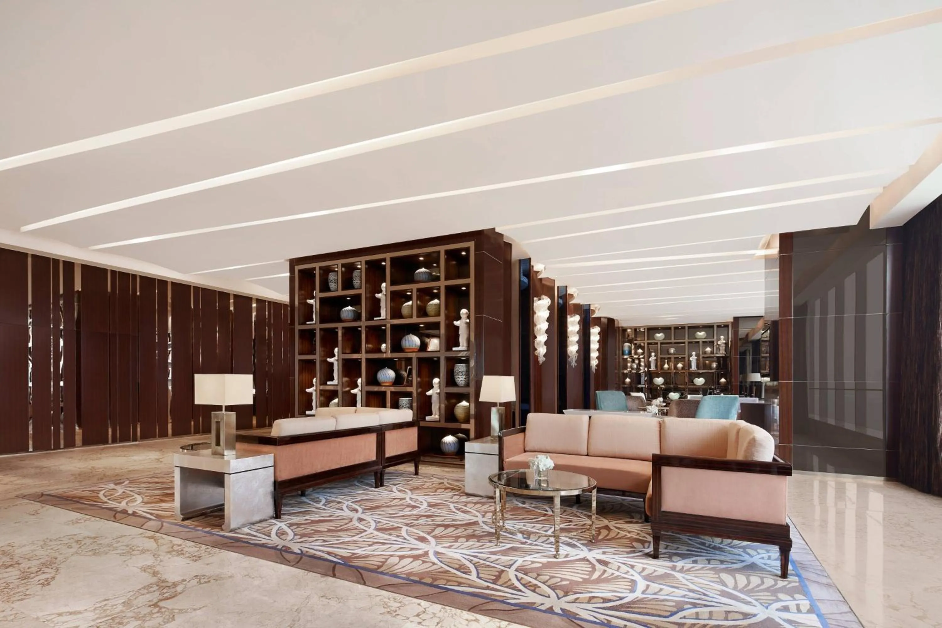 Lobby or reception in The International Trade City, Yiwu - Marriott Executive Apartments