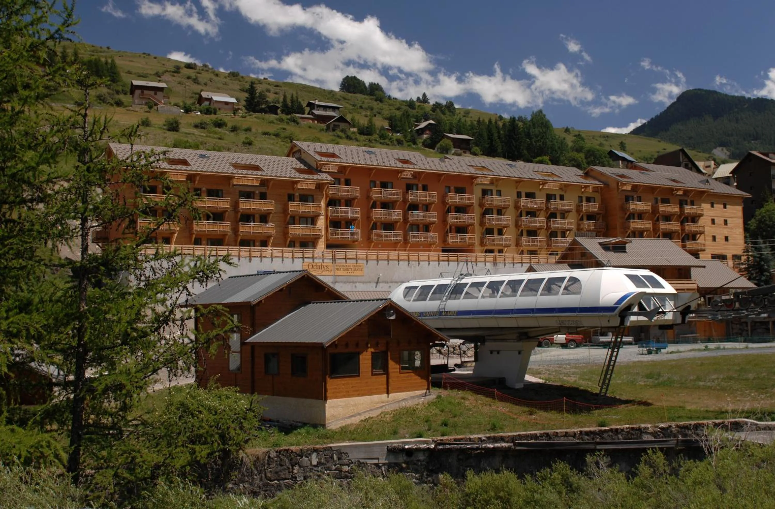 Skiing in Résidence Odalys Pra Sainte Marie