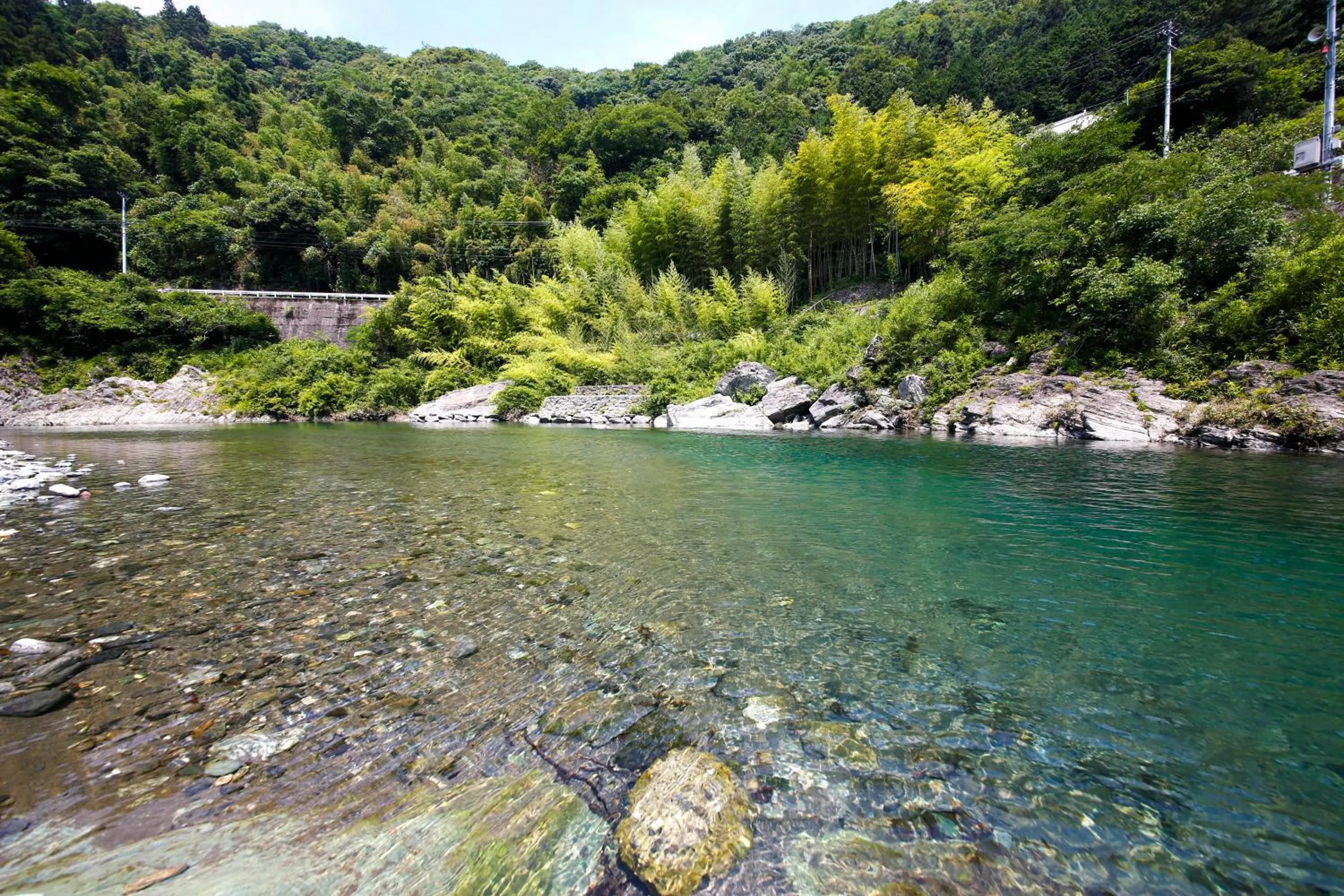 Natural landscape in Blue Villa Anabuki