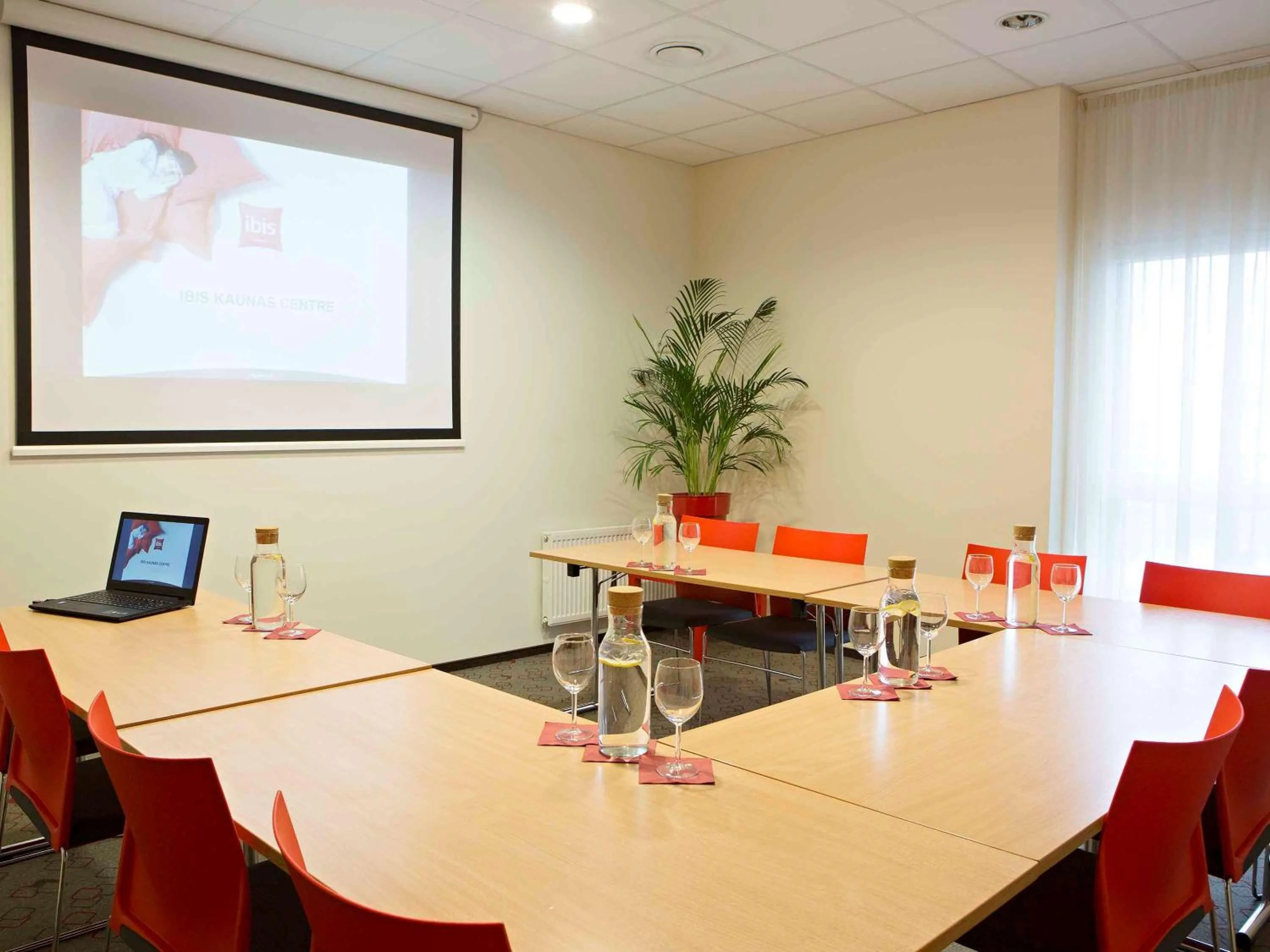 On site in Ibis Kaunas Centre