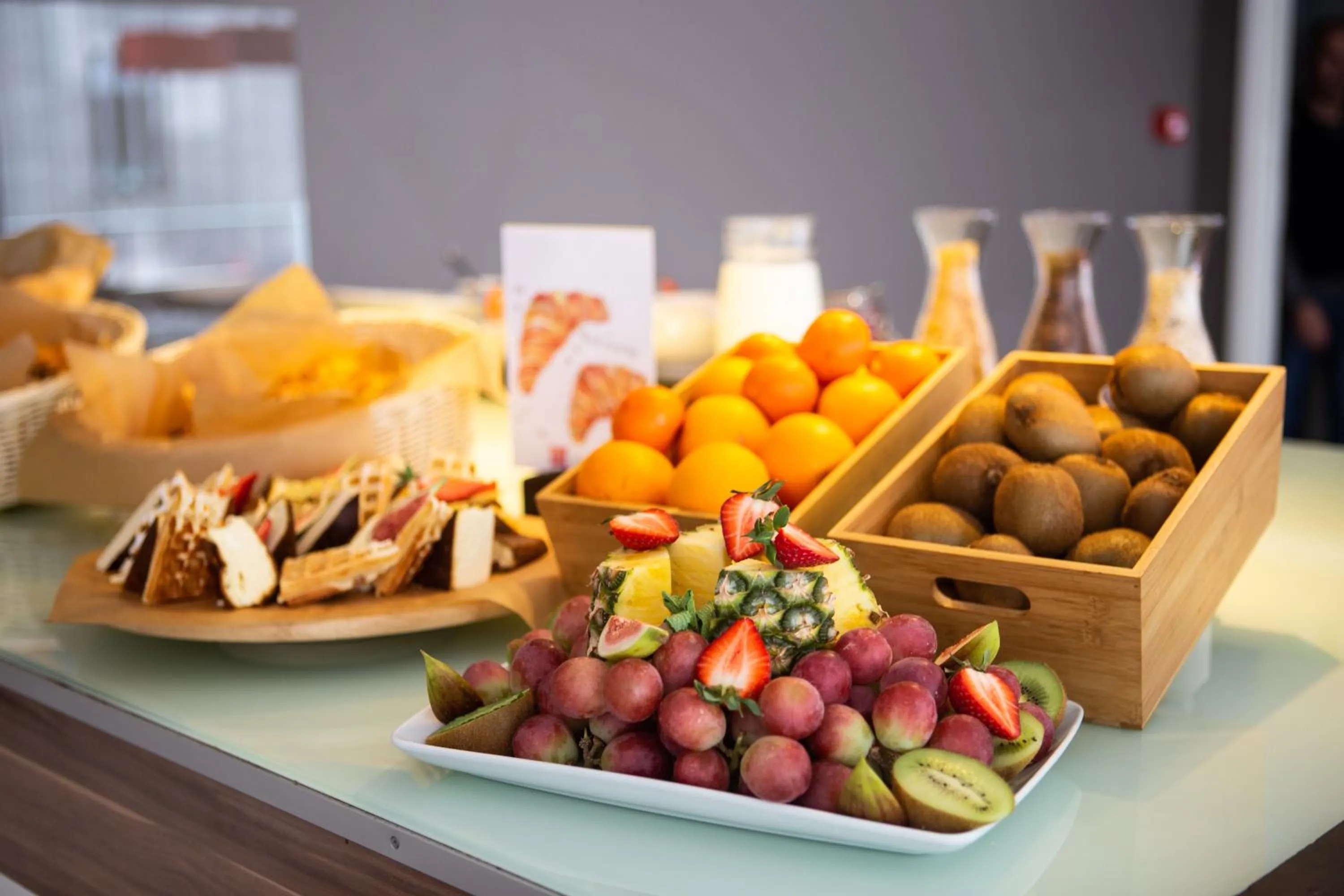 Breakfast in Ibis Kaunas Centre