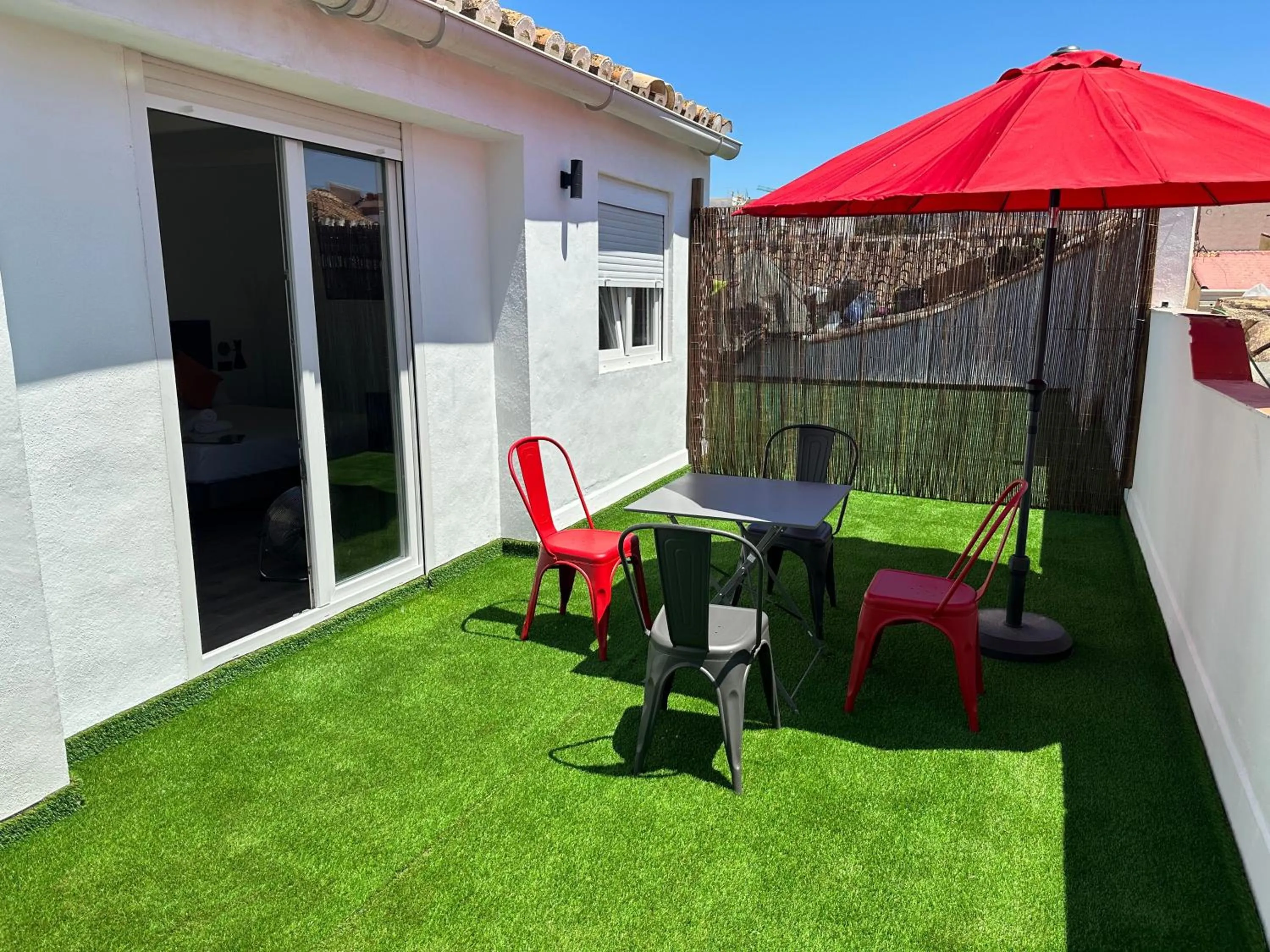 Balcony/Terrace in Malaga City Suites