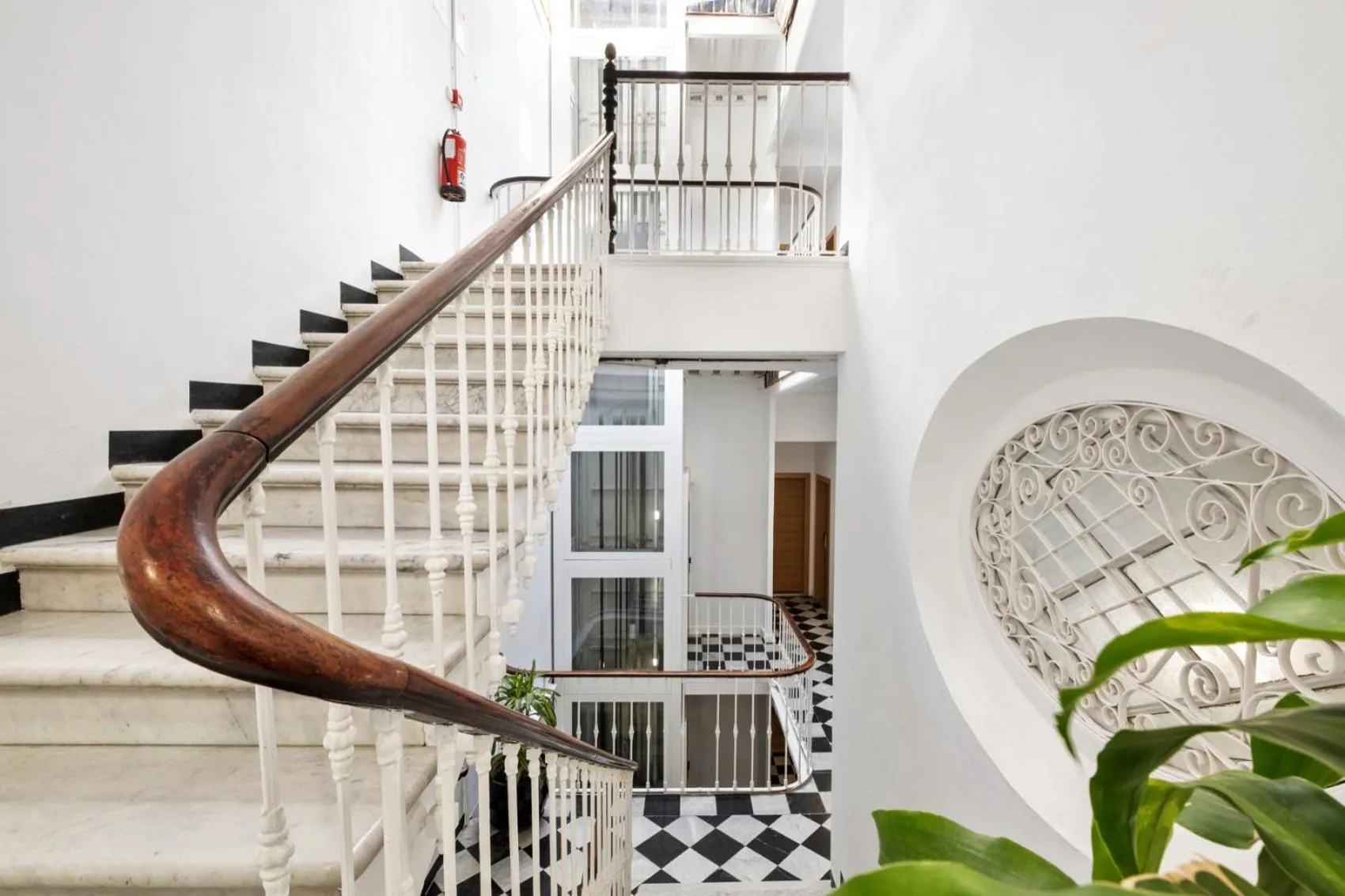 Decorative detail in Malaga City Suites