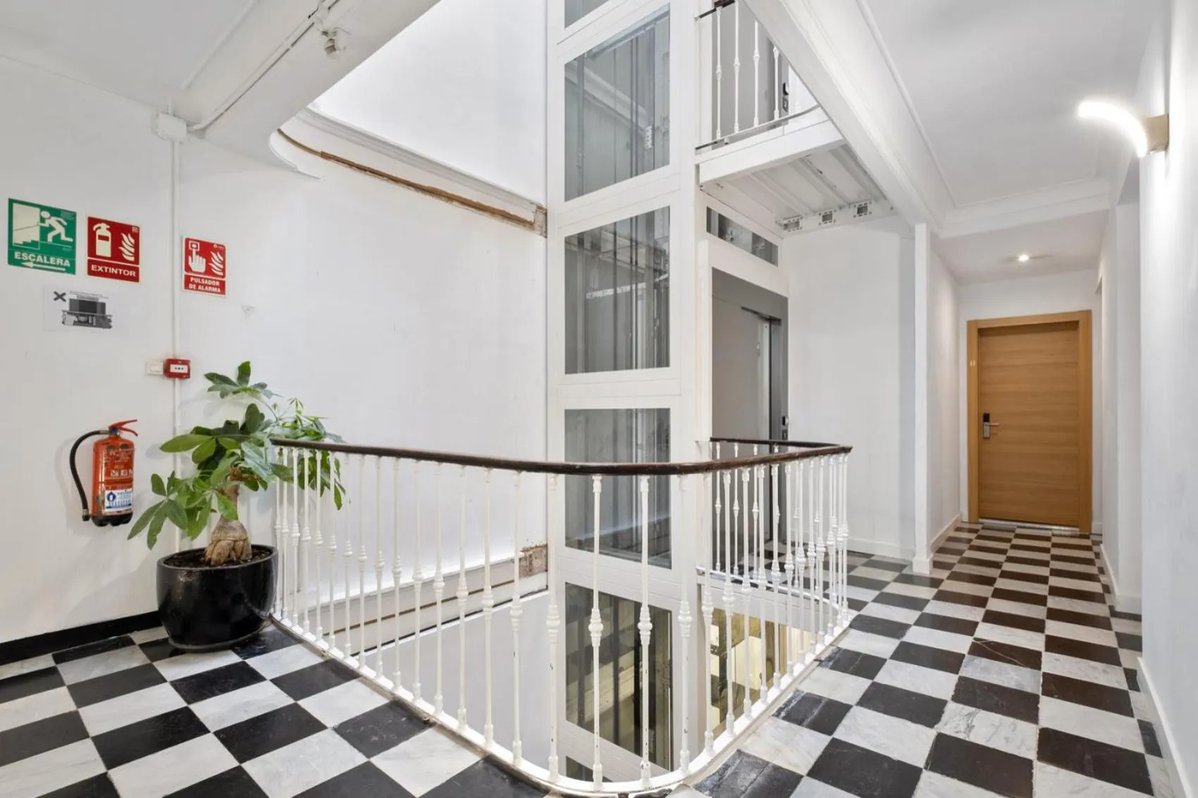 Decorative detail in Malaga City Suites