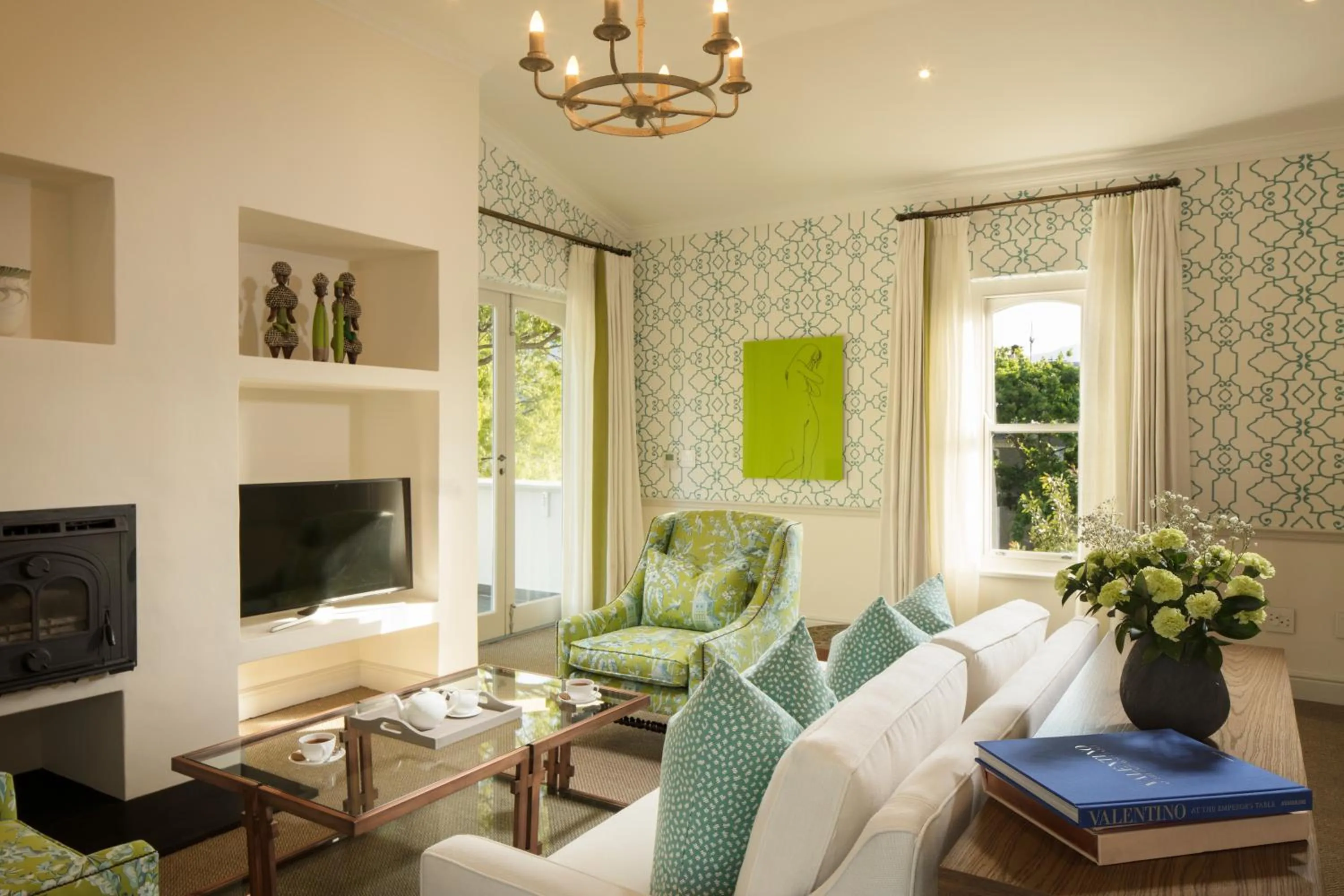 Photo of the whole room in Le Quartier Francais