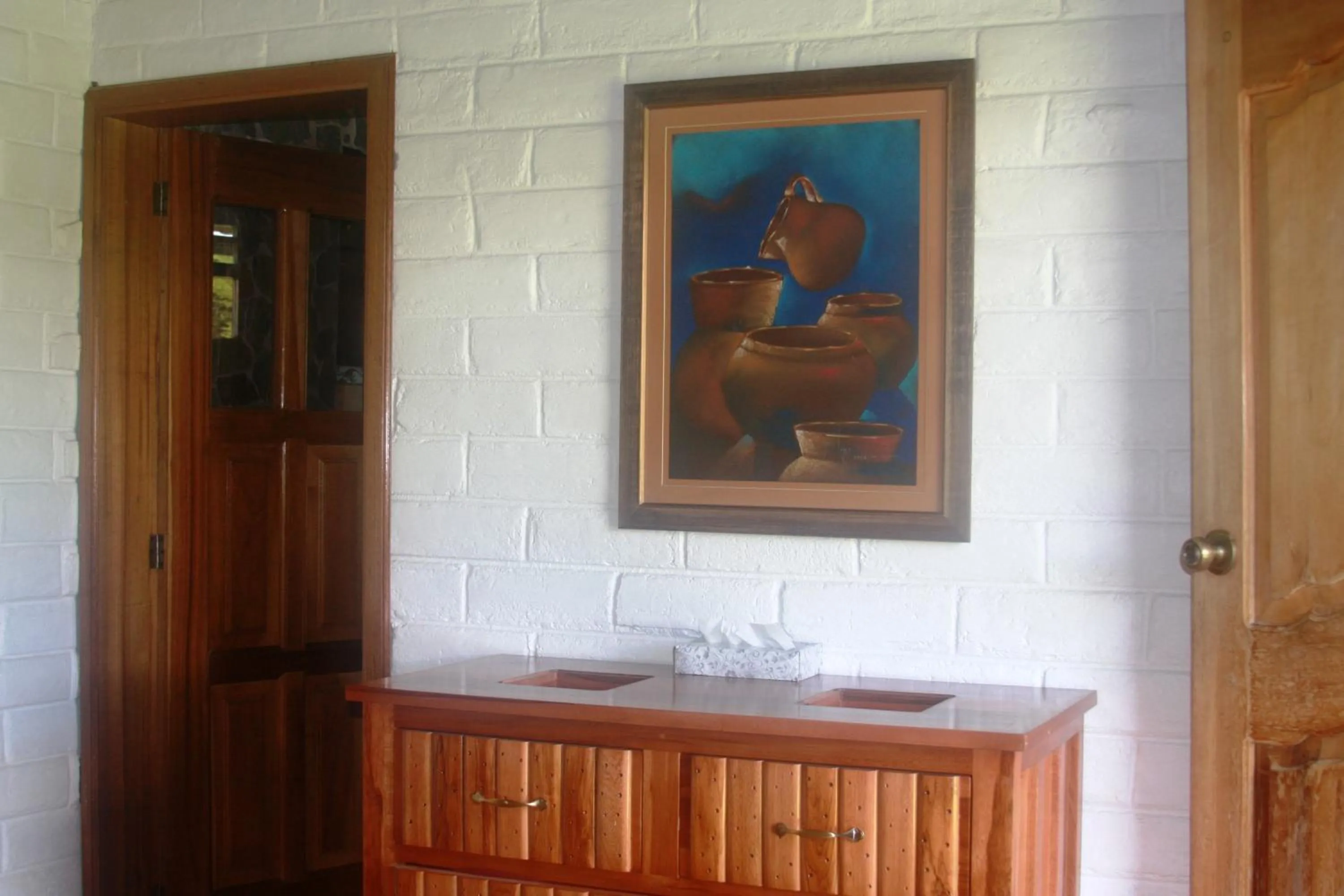 Decorative detail in Hosteria Cananvalle