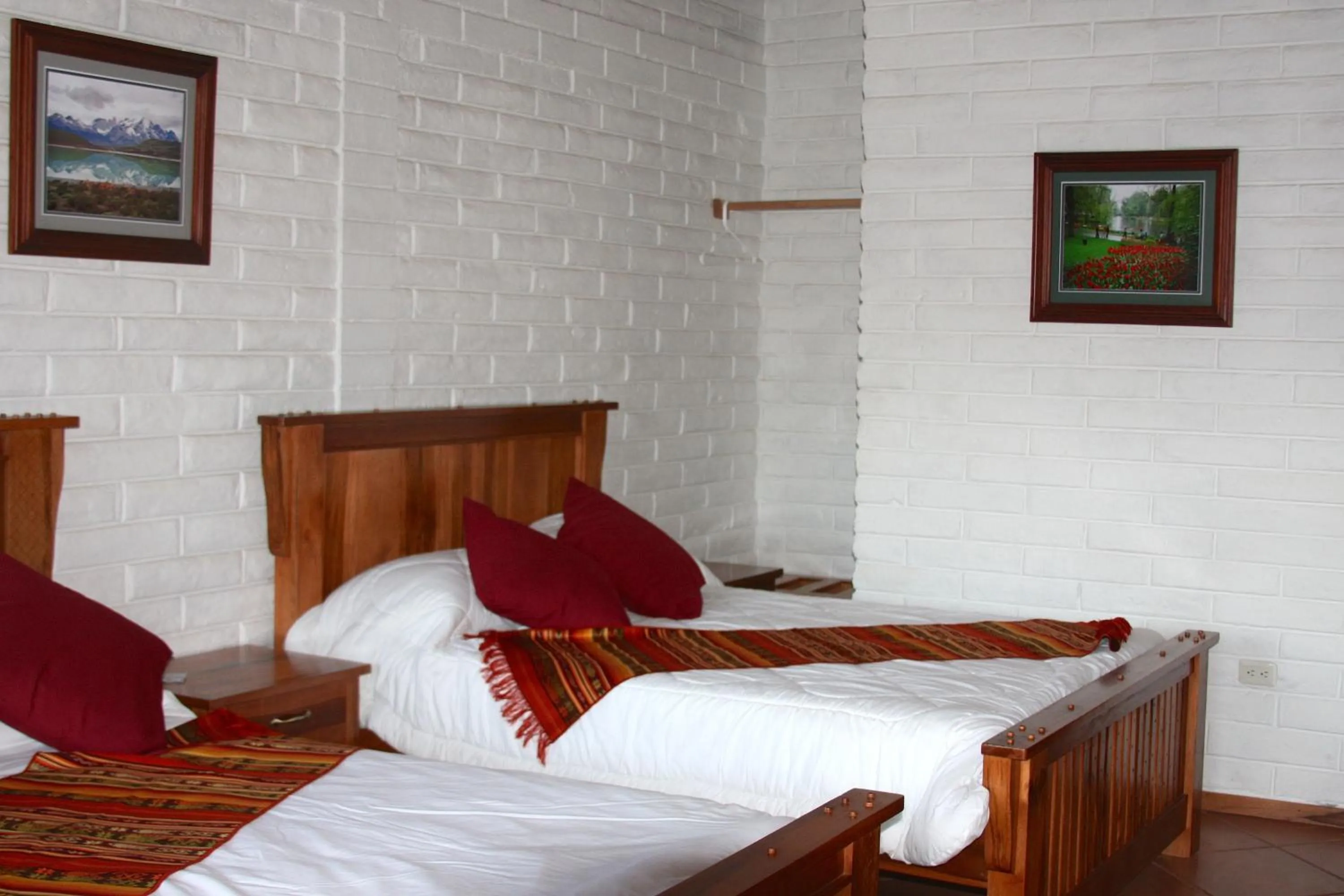 Bed in Hosteria Cananvalle