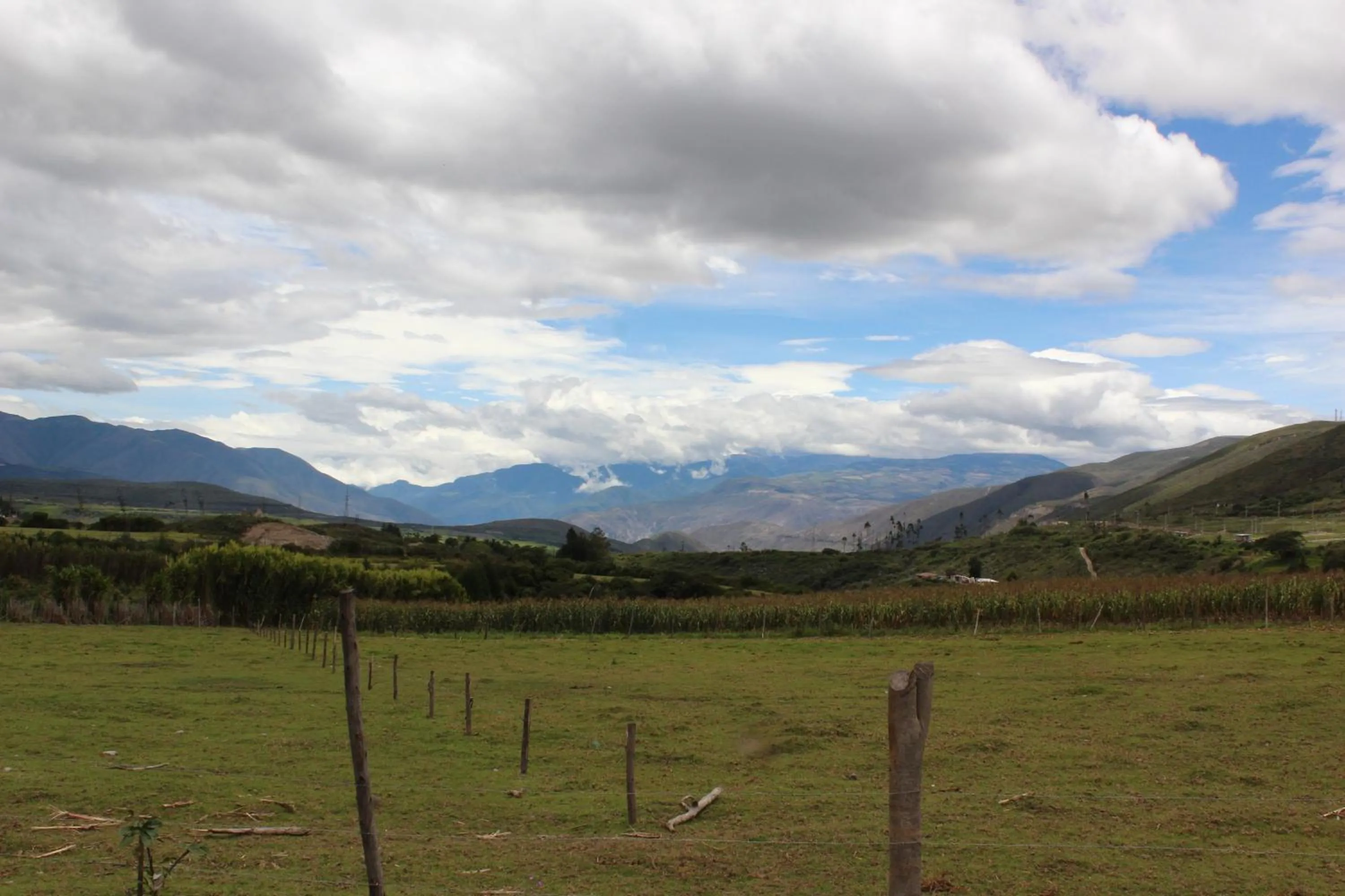 Mountain view in Hosteria Cananvalle