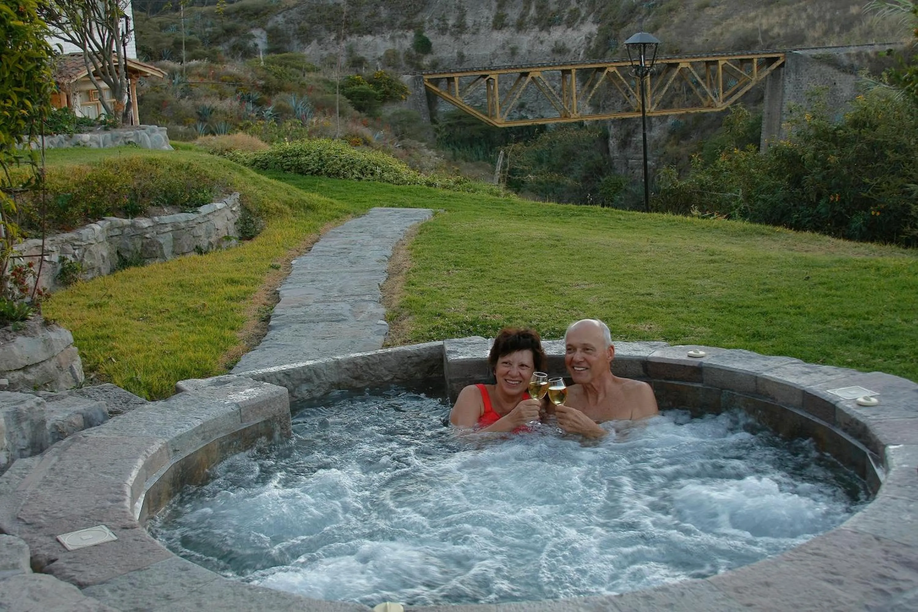 Hot Tub in Hosteria Cananvalle