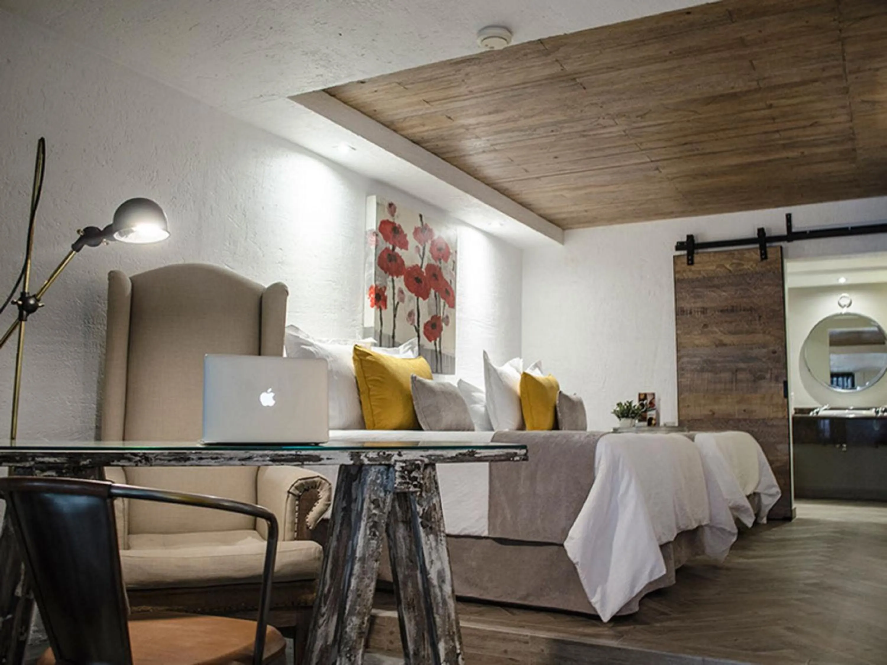 Bed in NEhotel Nueva Estancia