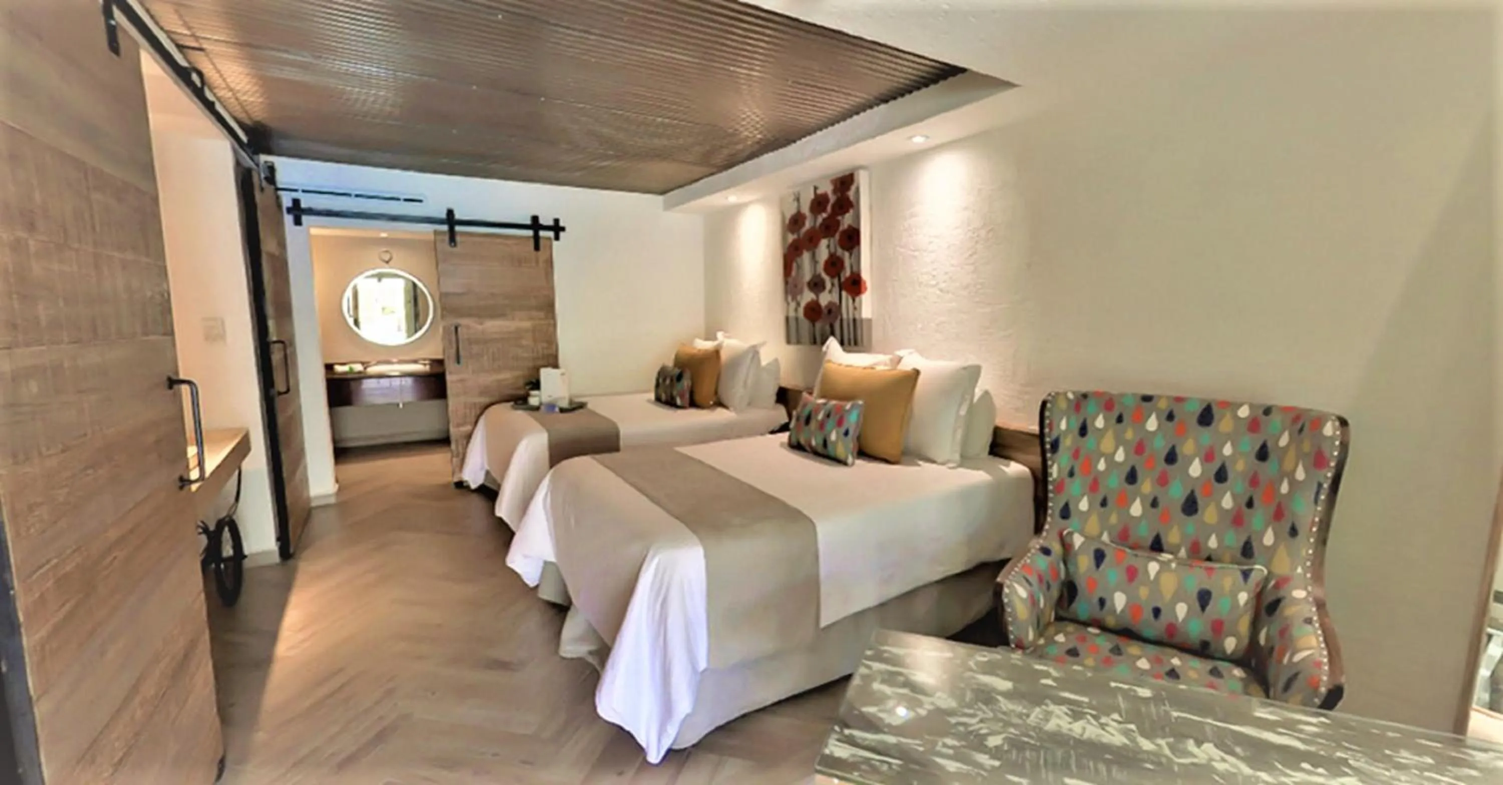 Bed in NEhotel Nueva Estancia