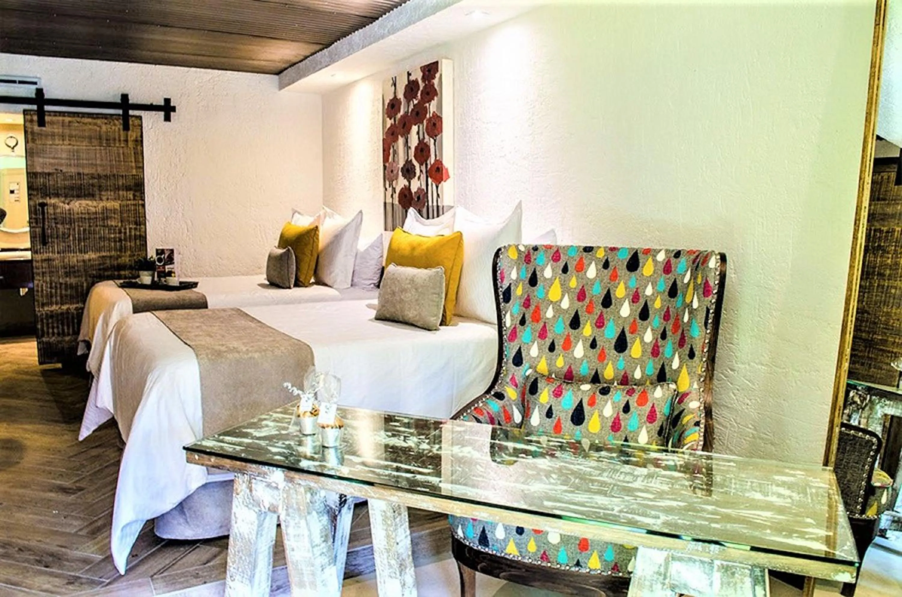 Bed in NEhotel Nueva Estancia