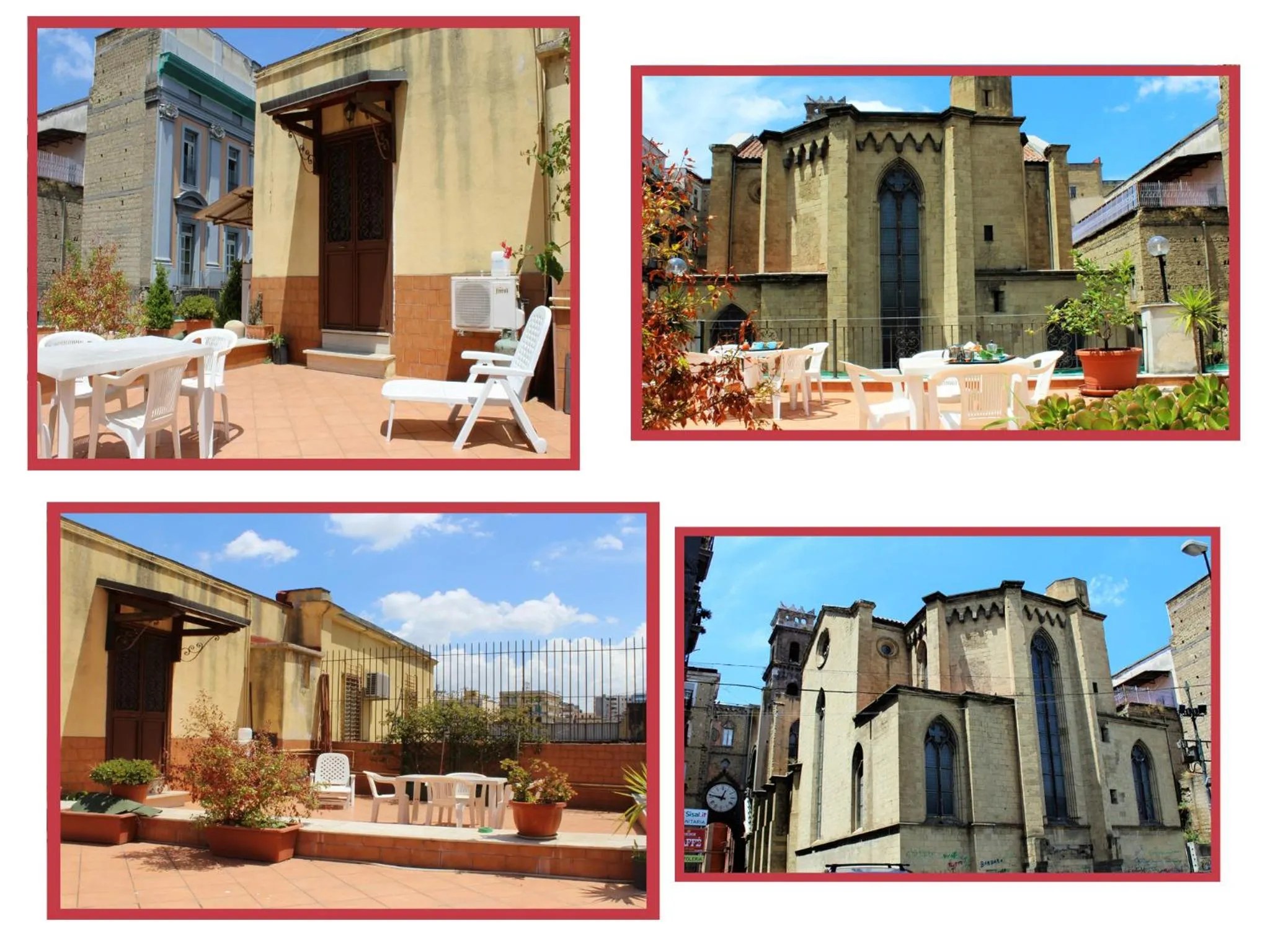 Balcony/Terrace in B&B La Storia Di Napoli
