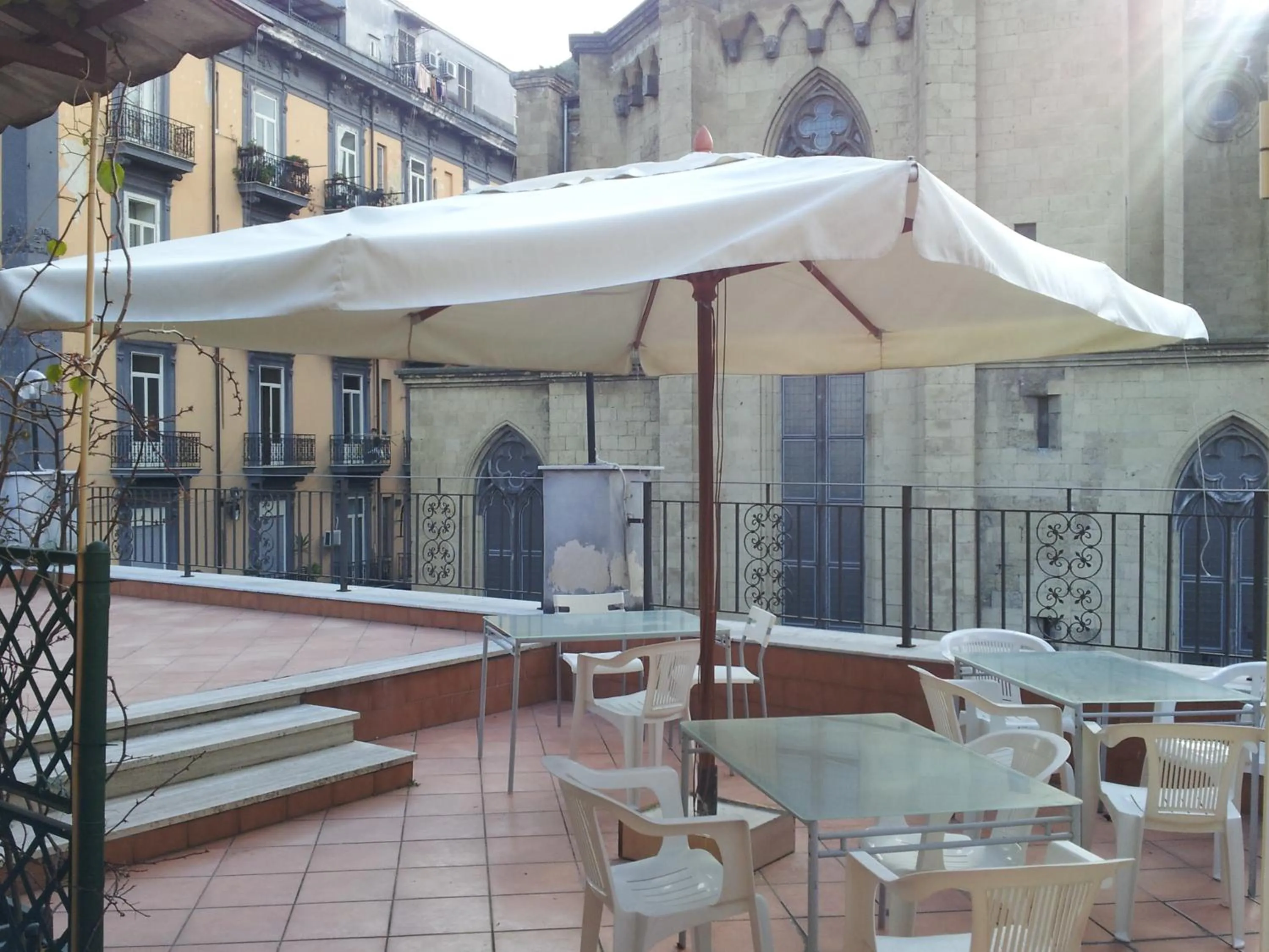 Balcony/Terrace in B&B La Storia Di Napoli