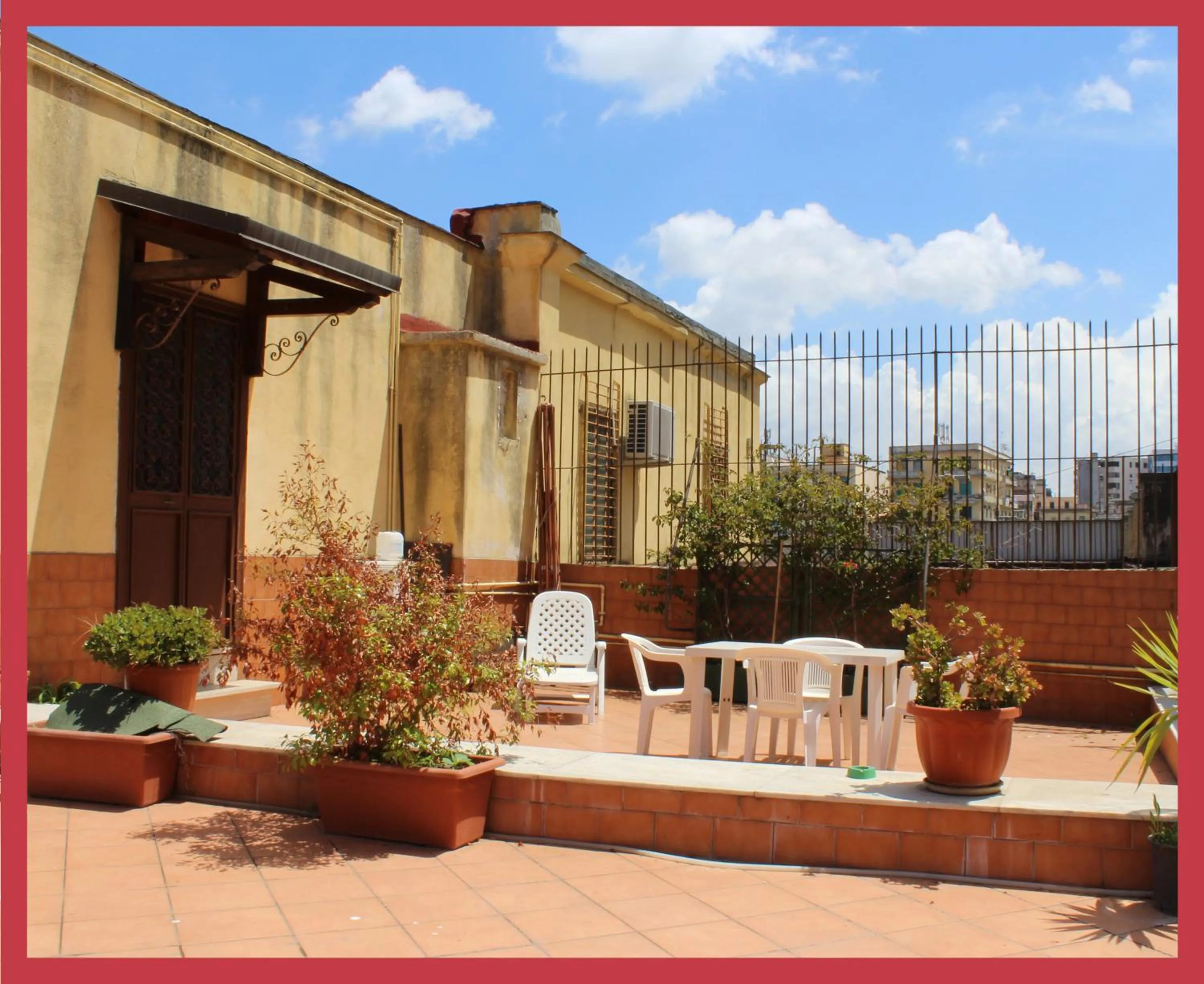 Balcony/Terrace in B&B La Storia Di Napoli