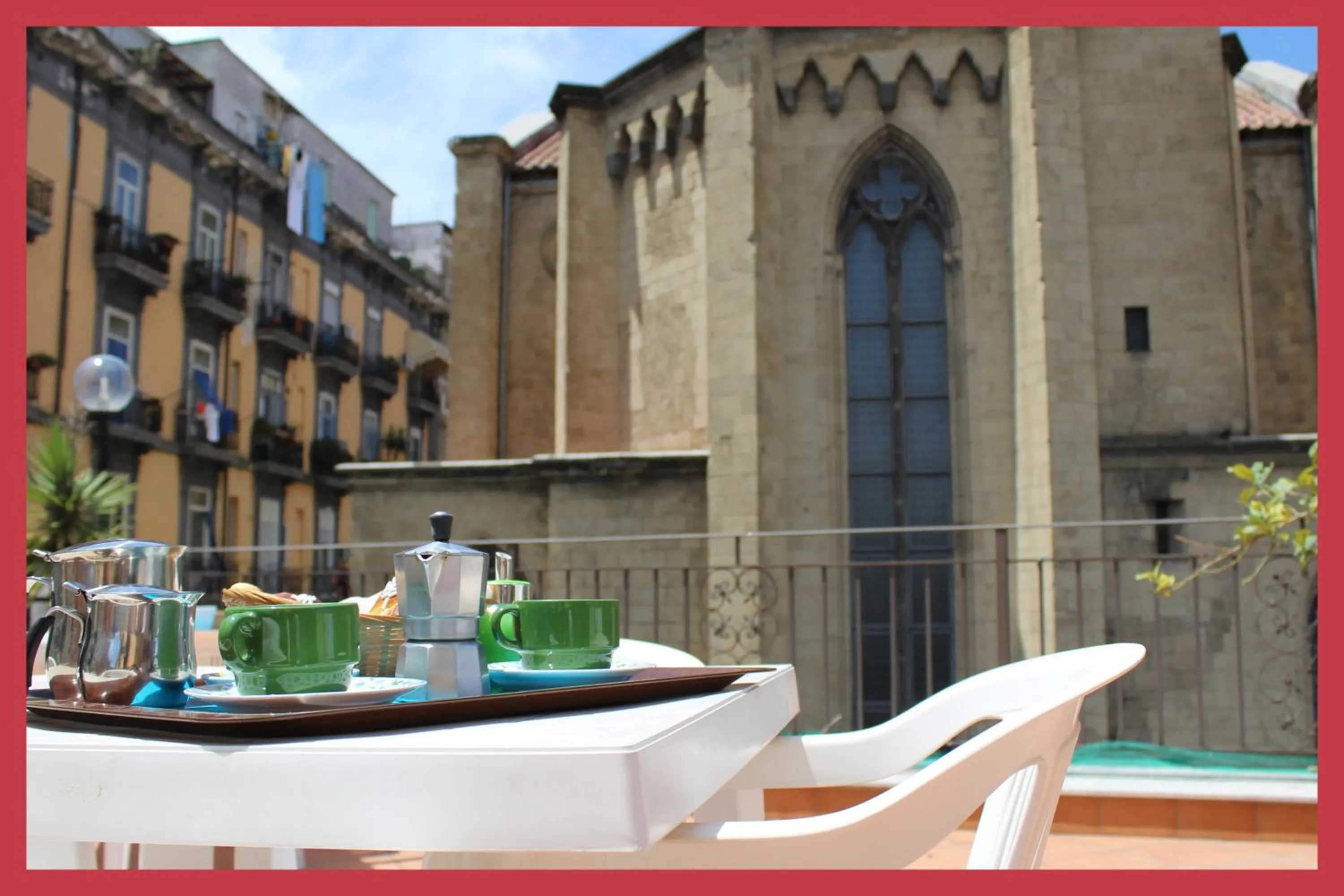 Decorative detail in B&B La Storia Di Napoli