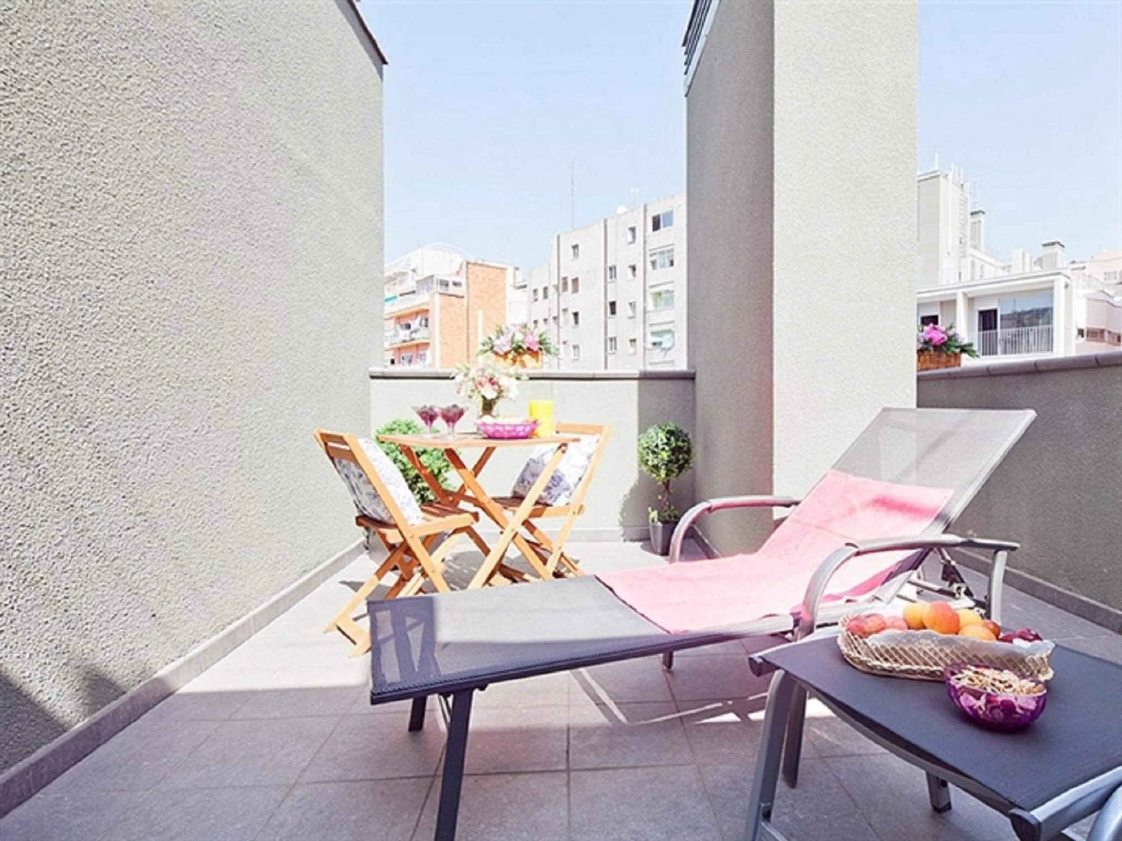 Balcony/Terrace in Charmsuites Nou Rambla