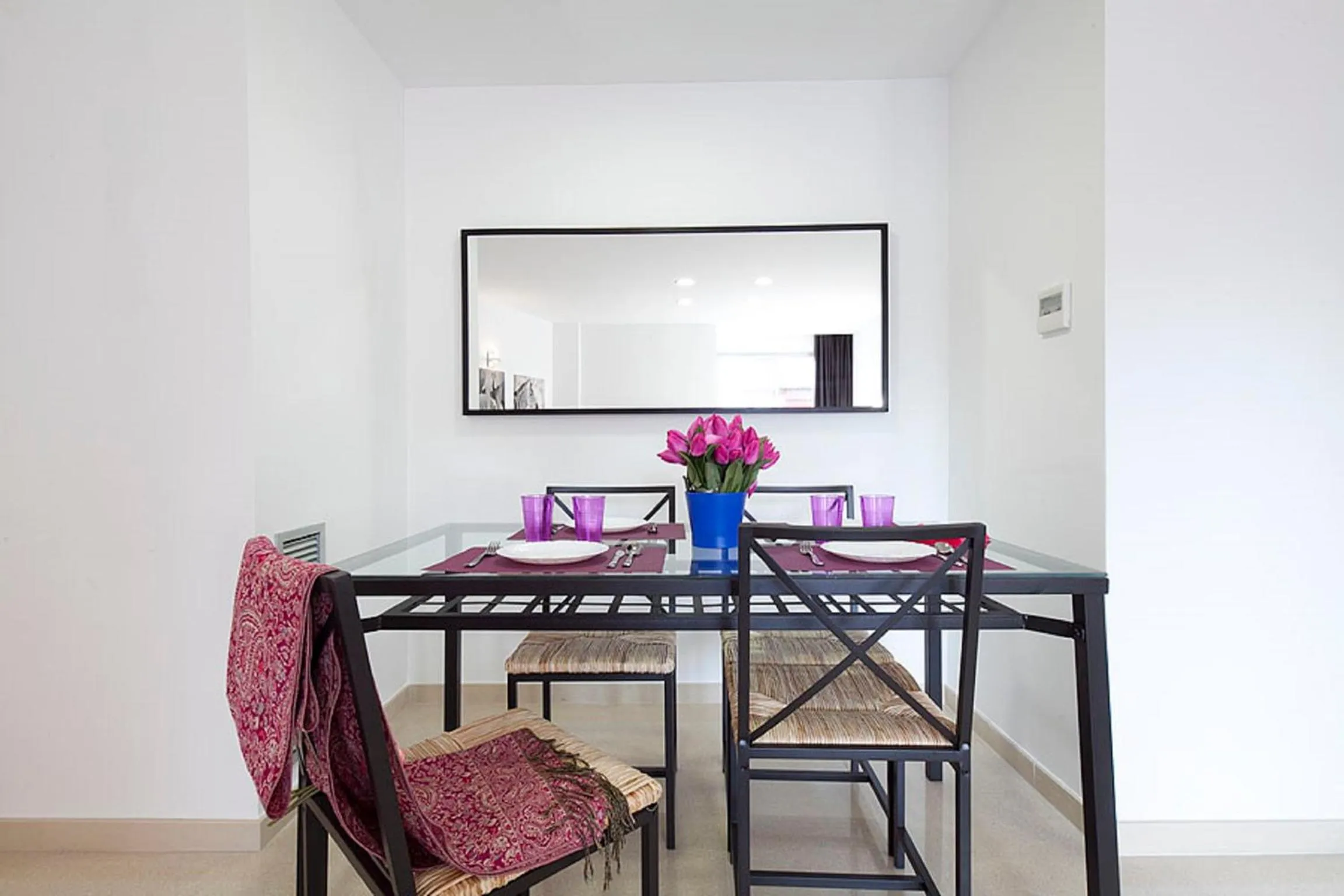 Seating area in Charmsuites Nou Rambla