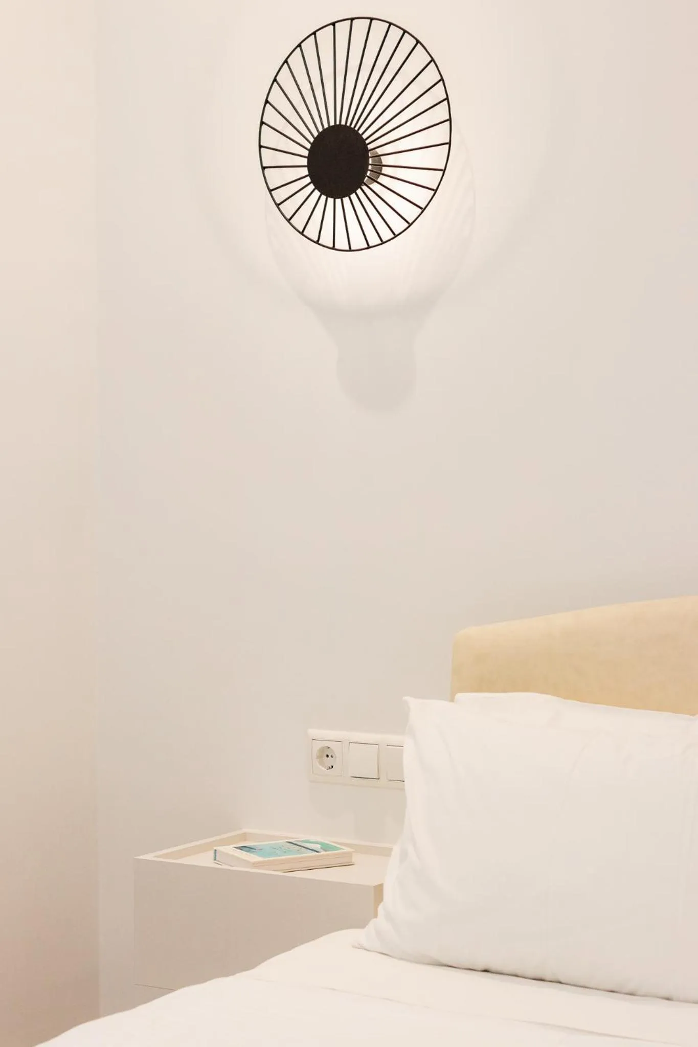 Bed in Peroulia Beach Houses