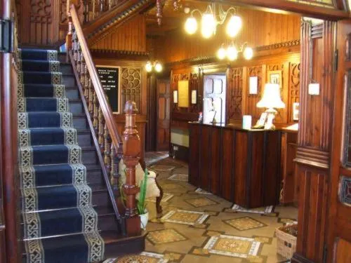 Lobby or reception in Tyr Graig Castle
