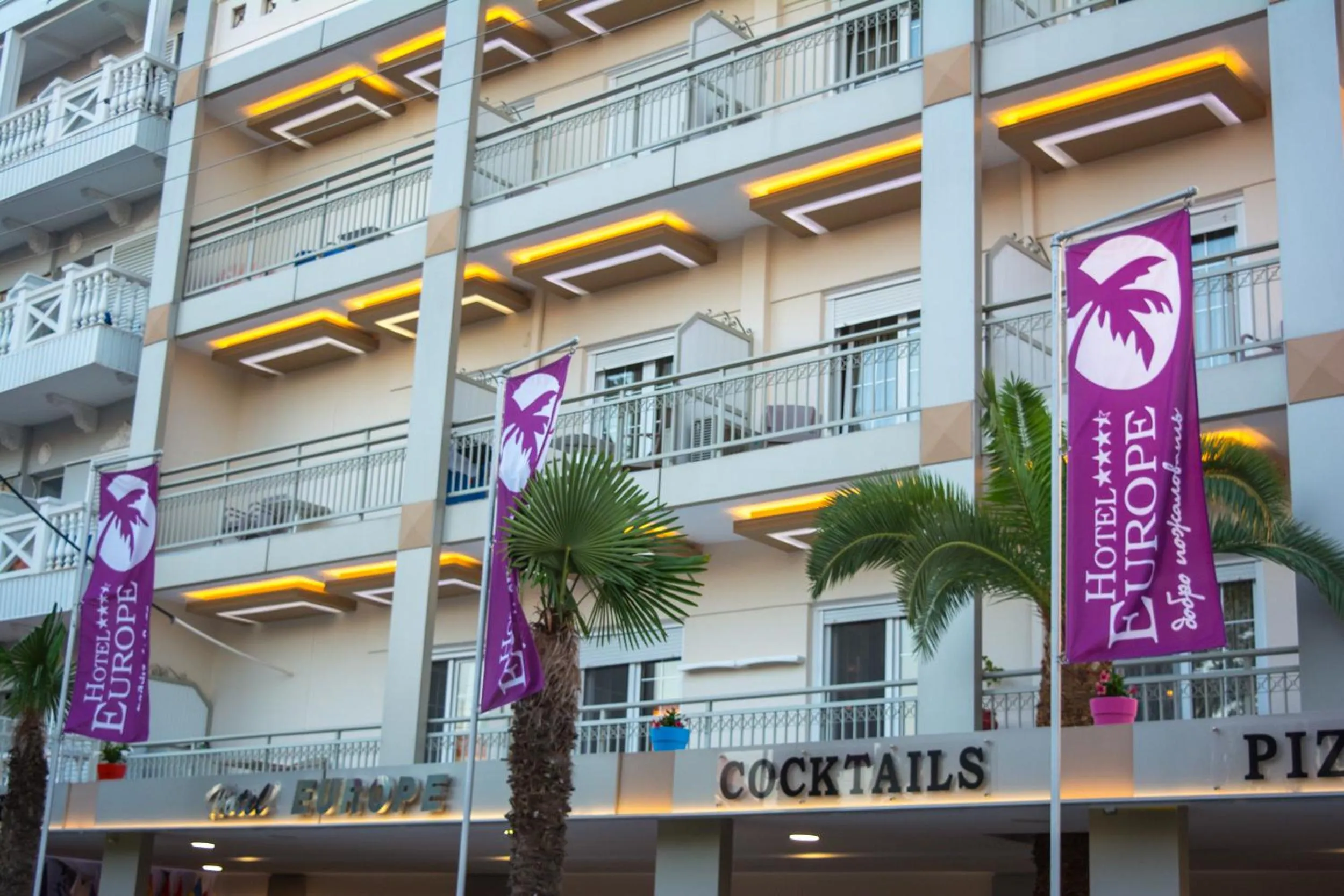 Property building in Hotel Europe