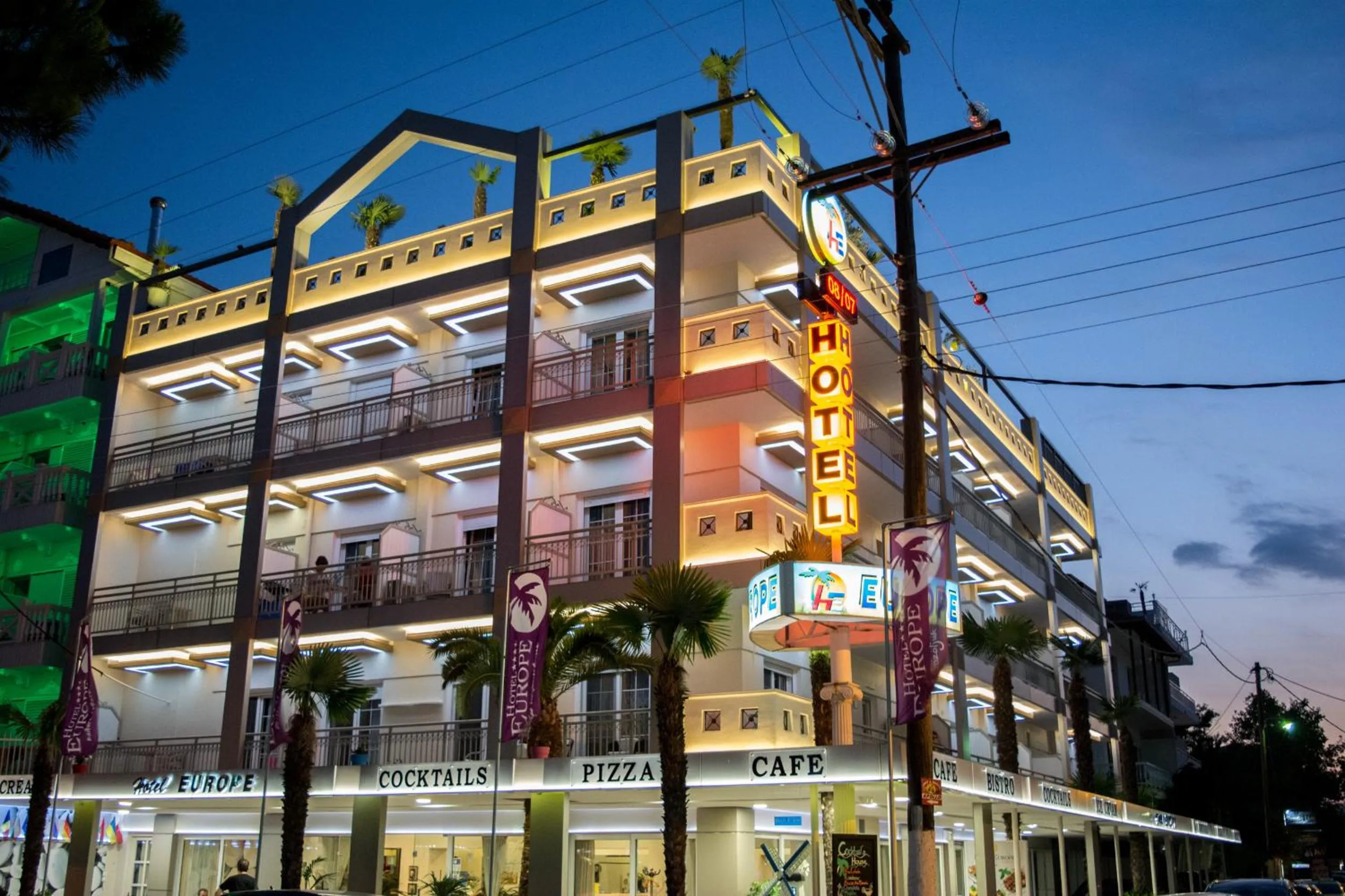 Property building in Hotel Europe