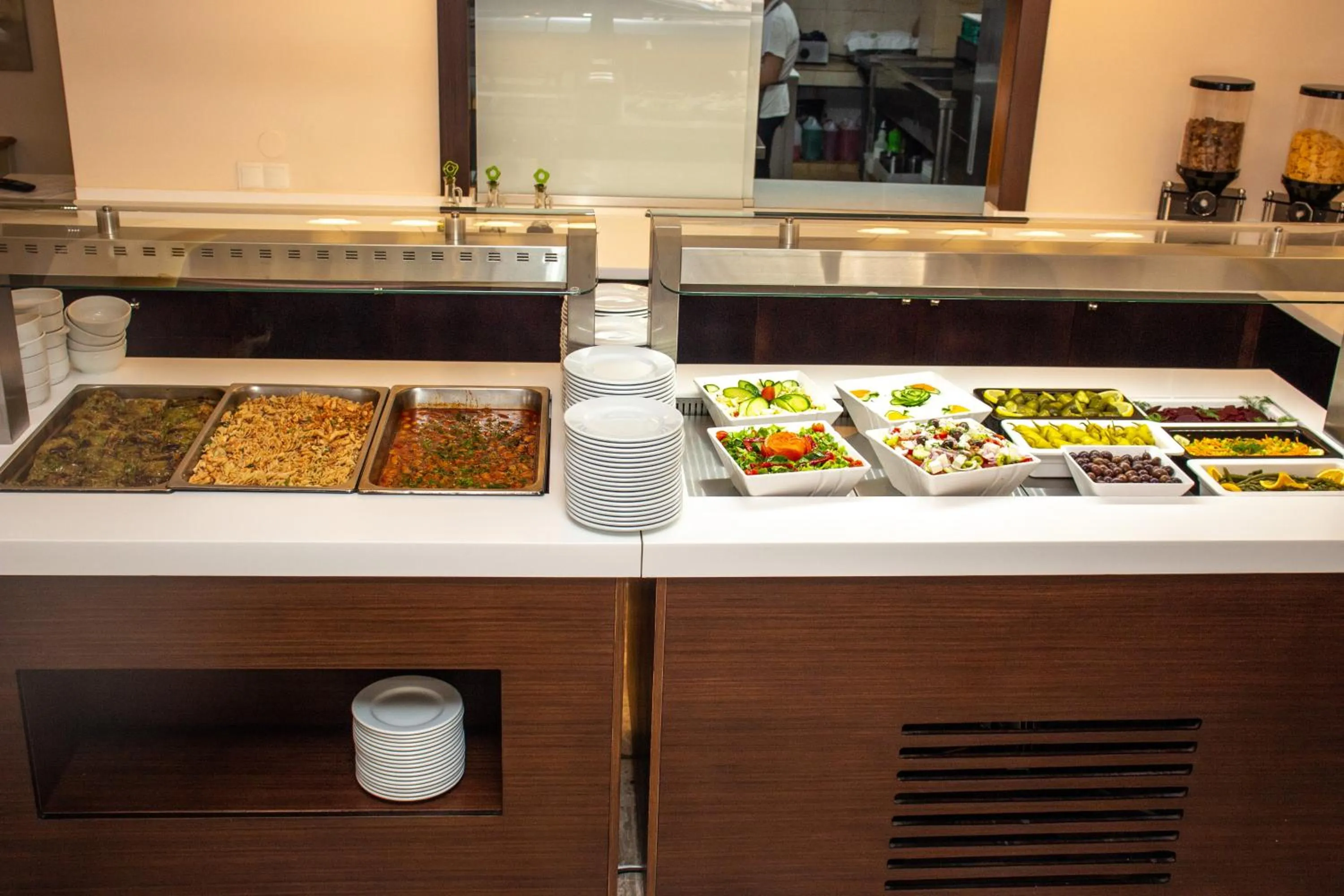 Buffet breakfast in Hotel Europe