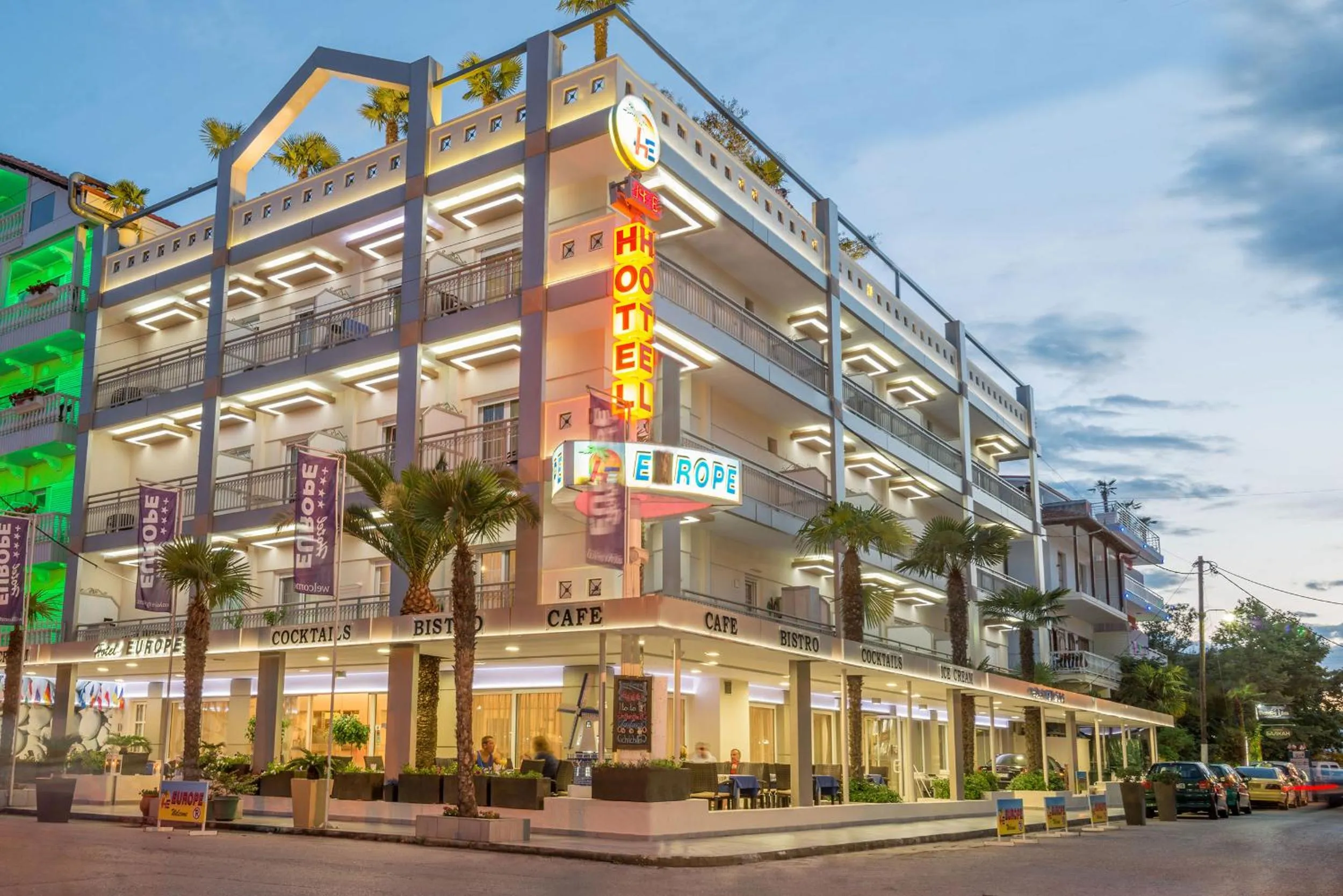 Property building in Hotel Europe