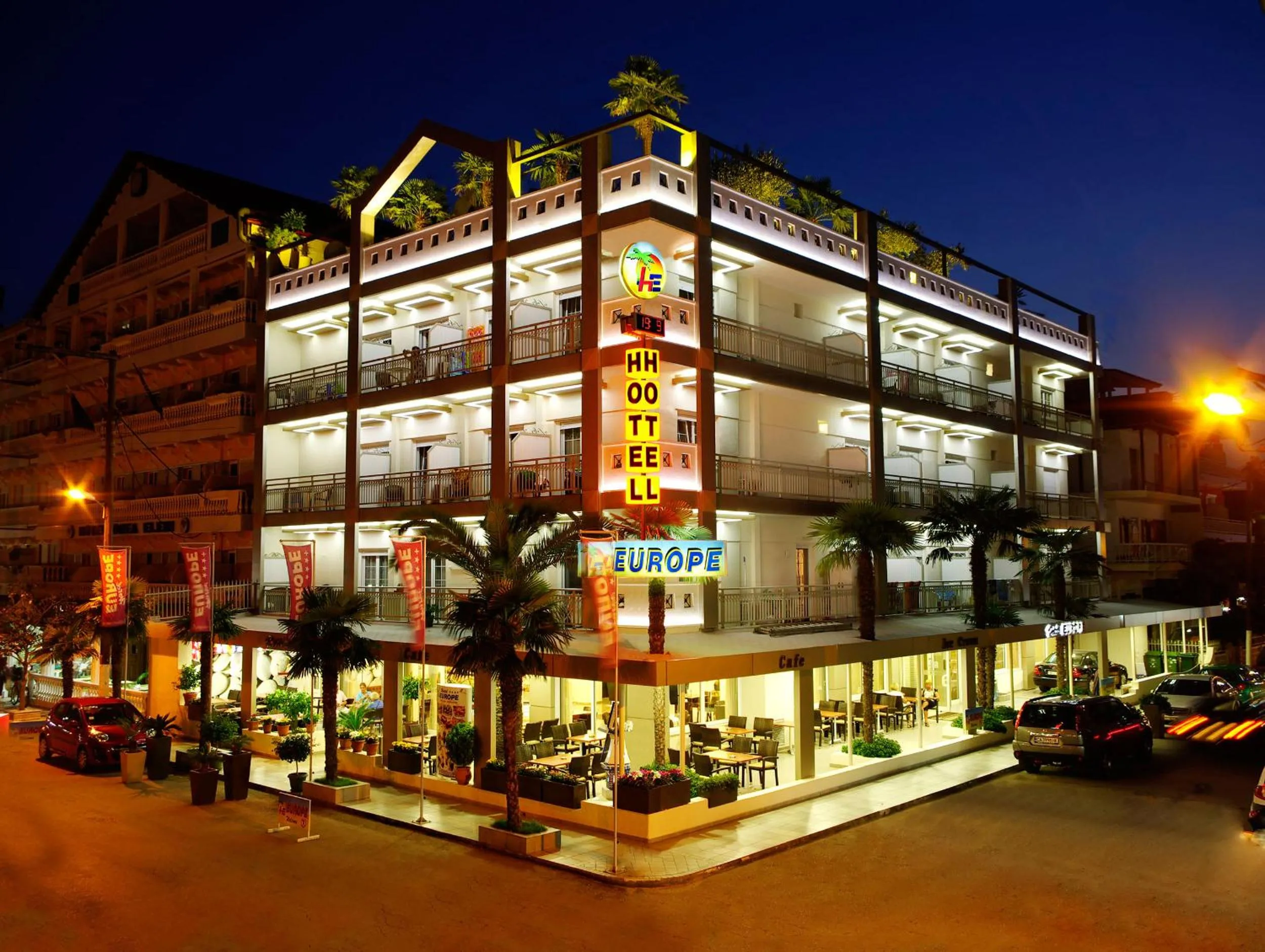 Property building in Hotel Europe