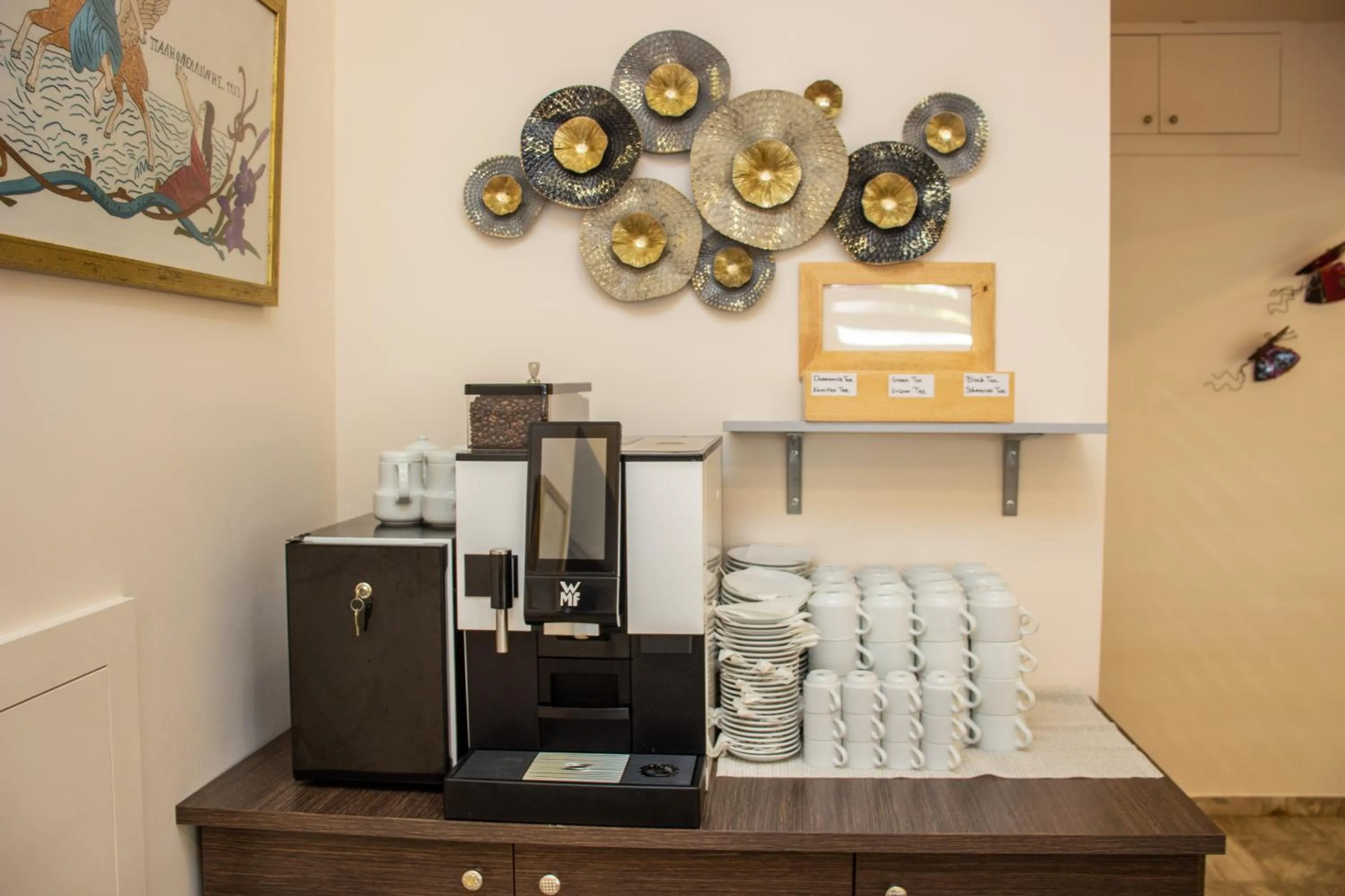 Coffee/tea facilities in Hotel Europe