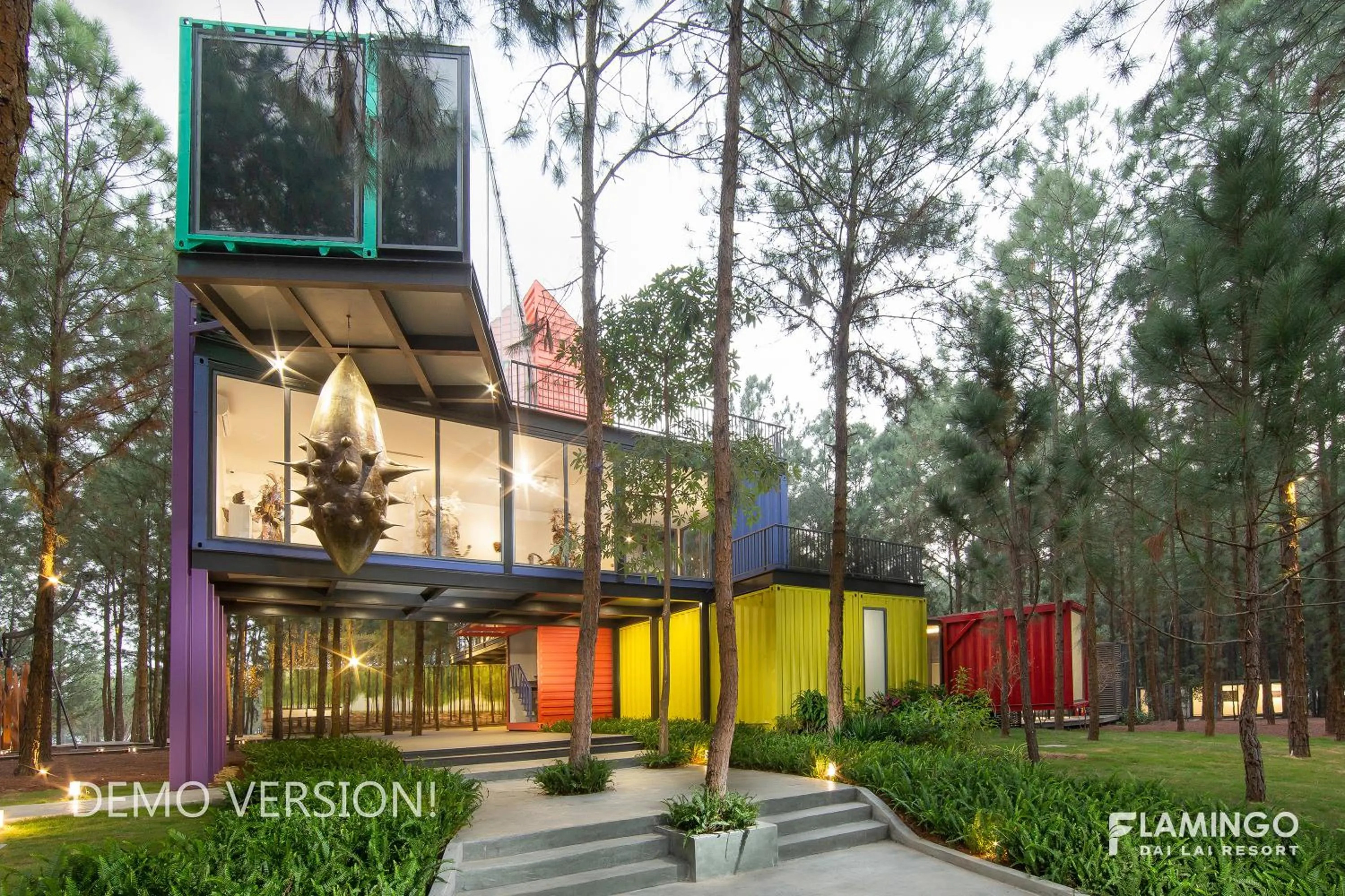 Natural landscape in Flamingo Resort Dai Lai