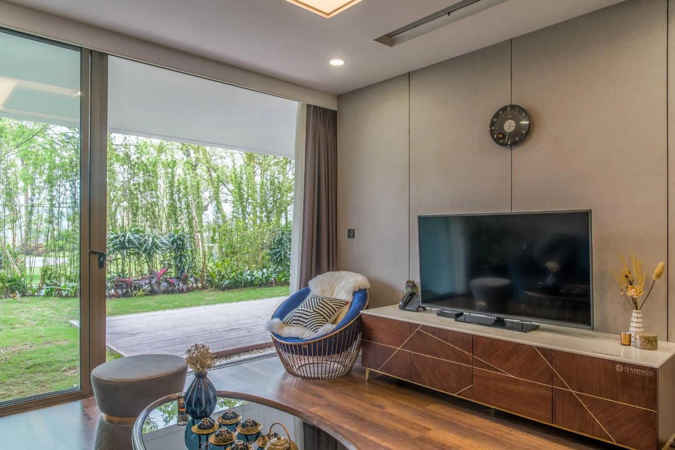 Living room in Flamingo Resort Dai Lai