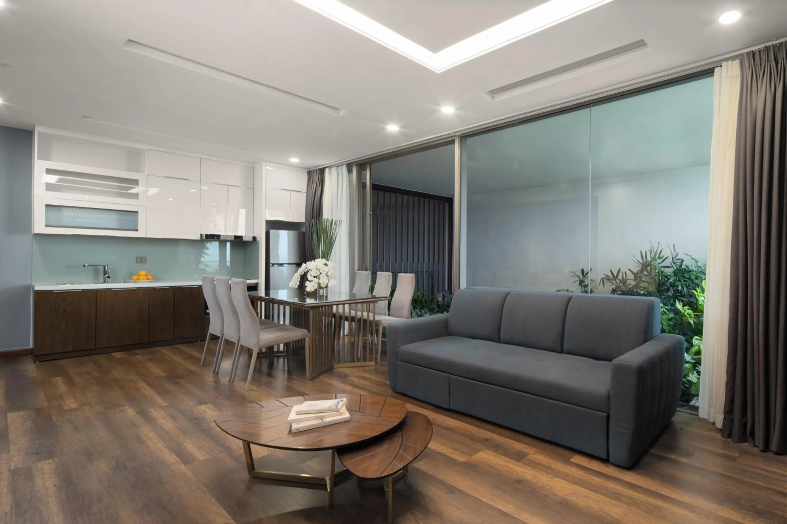 Living room in Flamingo Resort Dai Lai