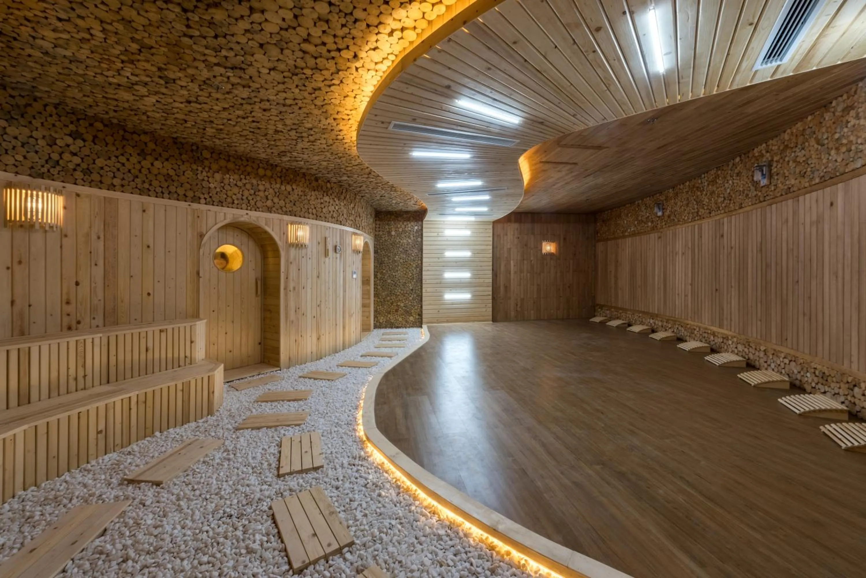 Sauna in Flamingo Resort Dai Lai