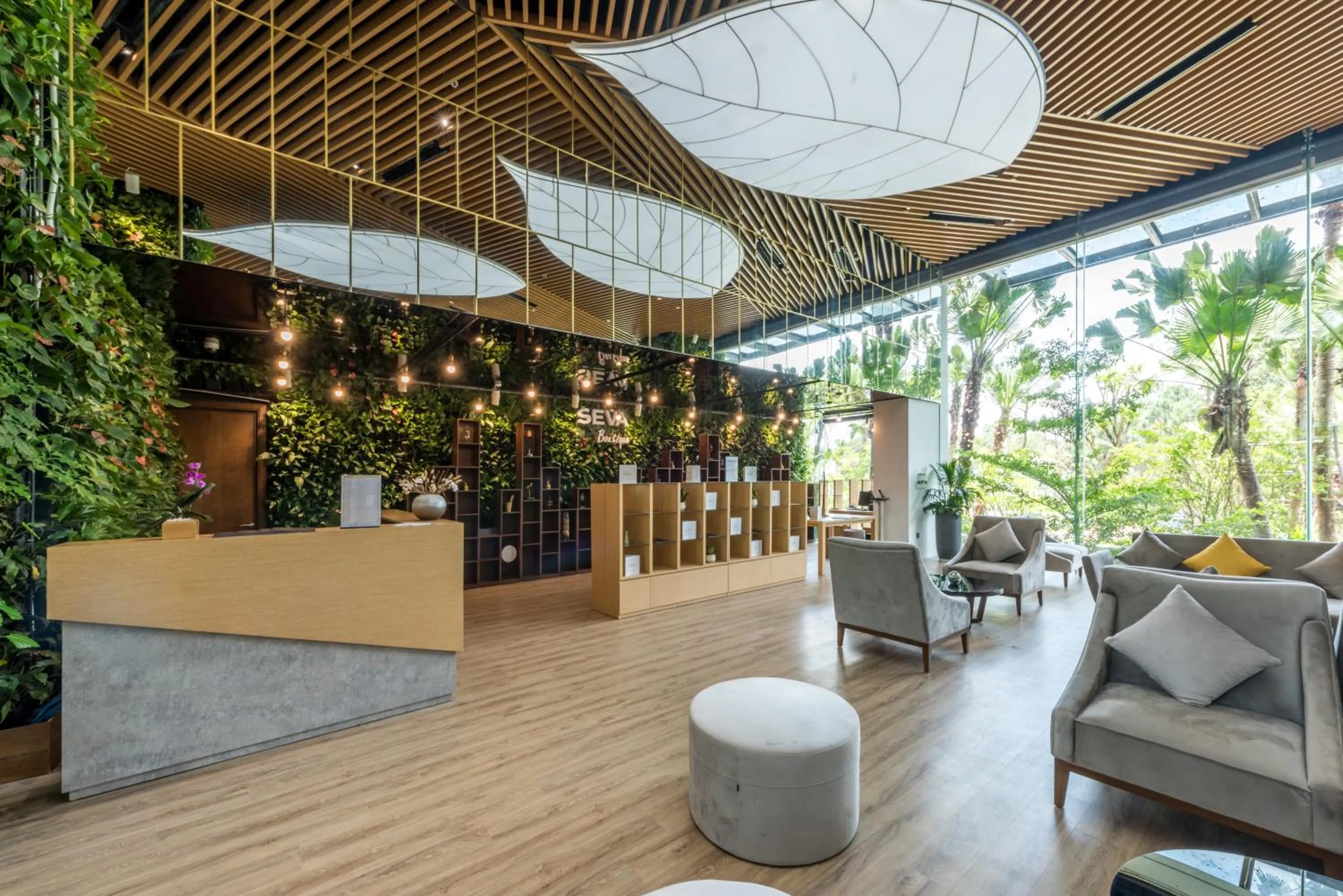 Seating area in Flamingo Resort Dai Lai