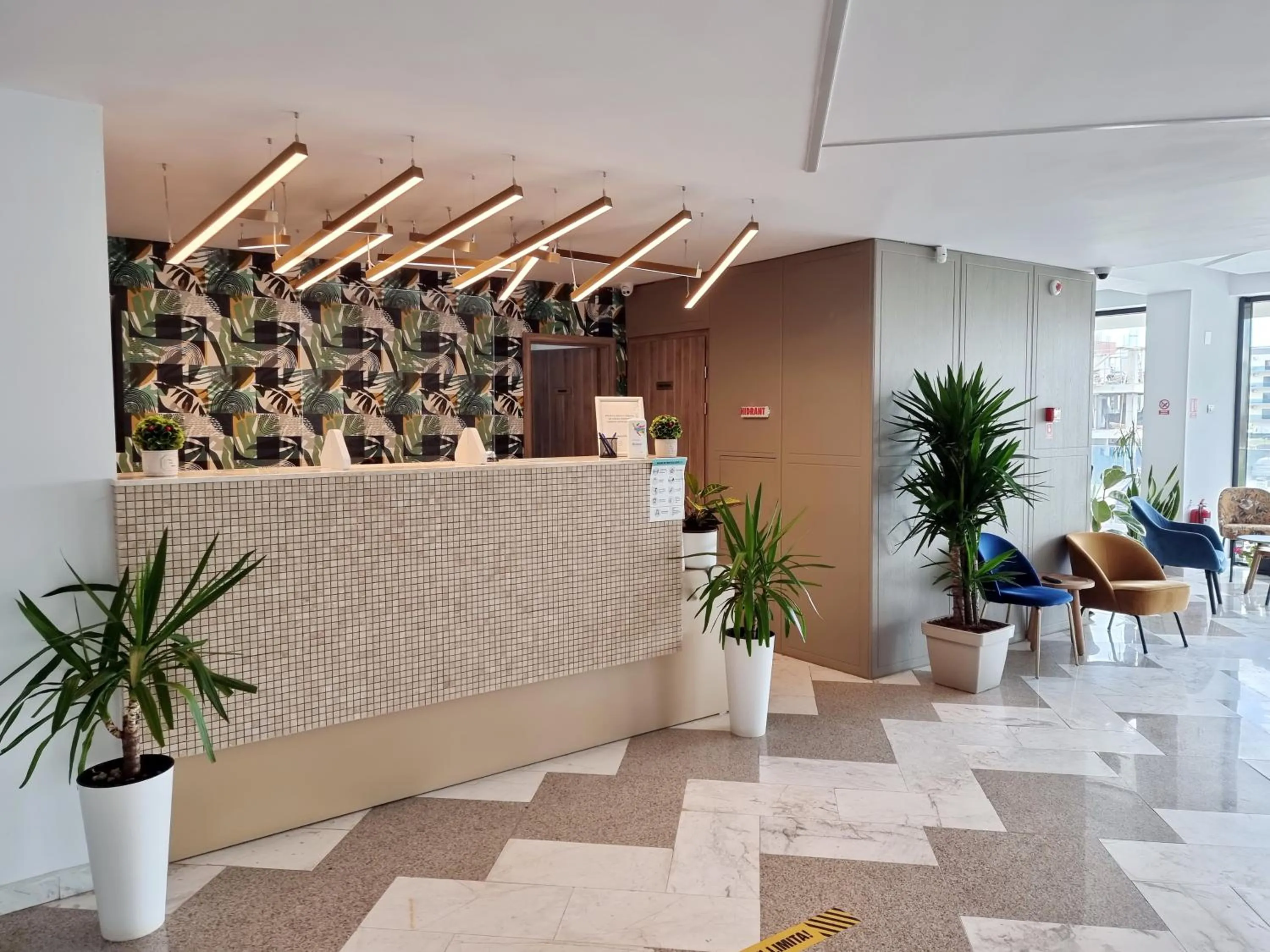 Lobby or reception in Hotel Clas Mamaia Nord