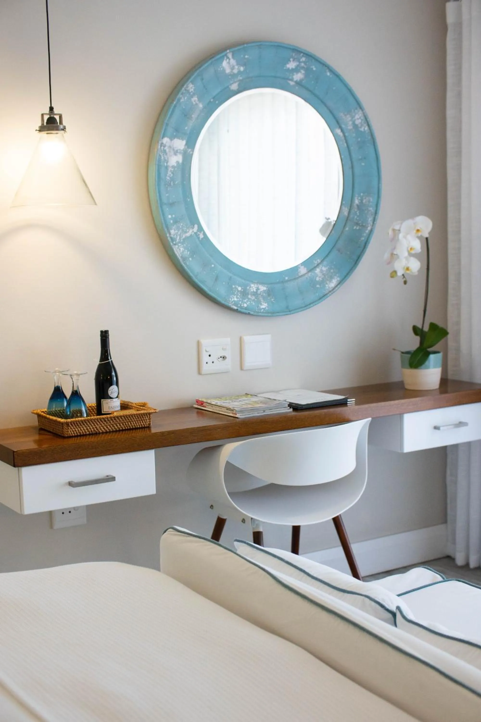 Decorative detail in Admiralty Beach House