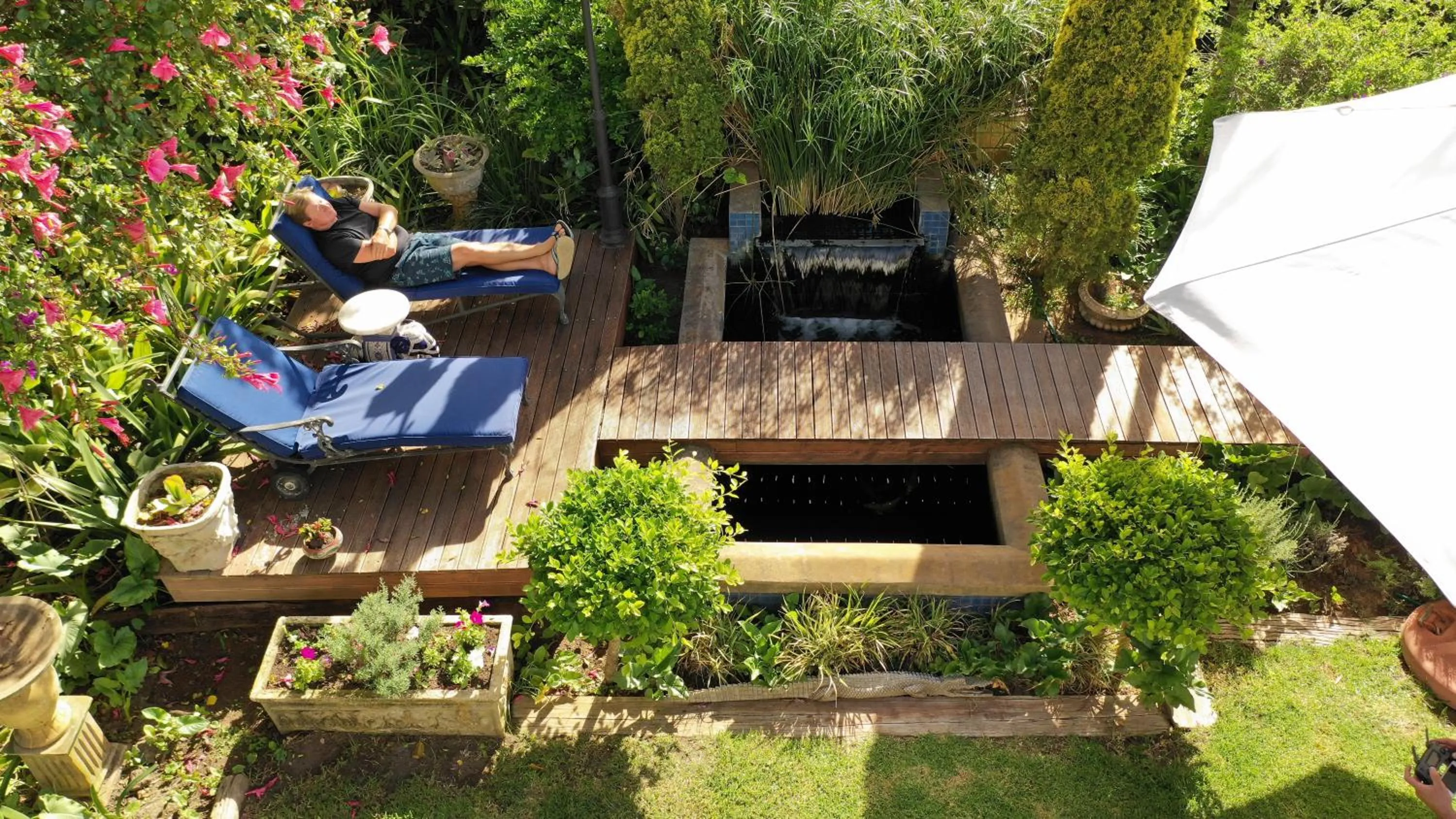 Patio in Admiralty Beach House