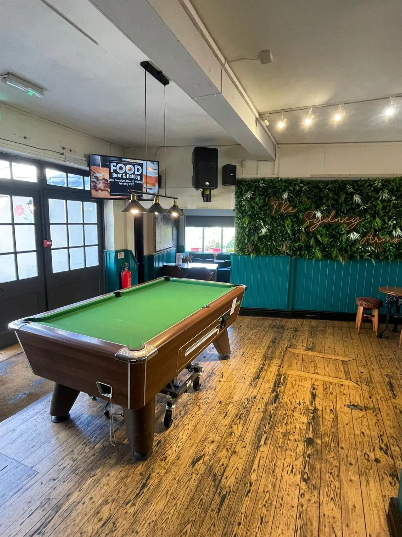 Game Room in The Sydney Arms